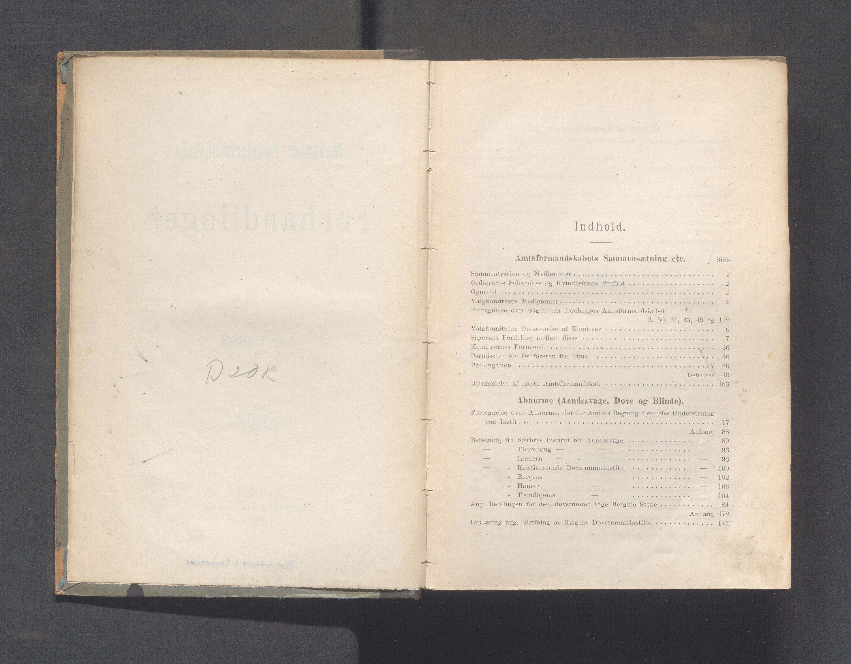 Rogaland fylkeskommune - Fylkesrådmannen , IKAR/A-900/A, 1893, p. 2