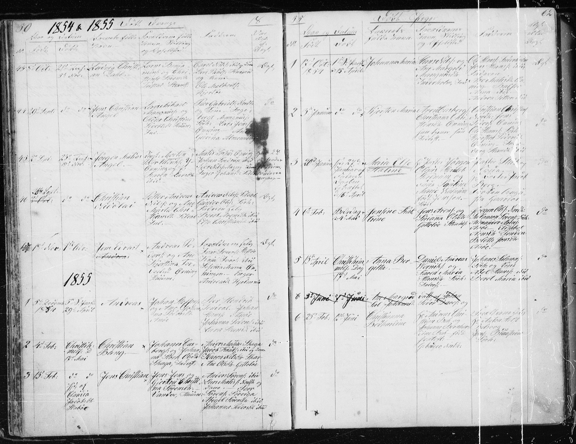 Ministerialprotokoller, klokkerbøker og fødselsregistre - Nordland, SAT/A-1459/834/L0511: Parish register (copy) no. 834C02, 1848-1862, p. 59-60