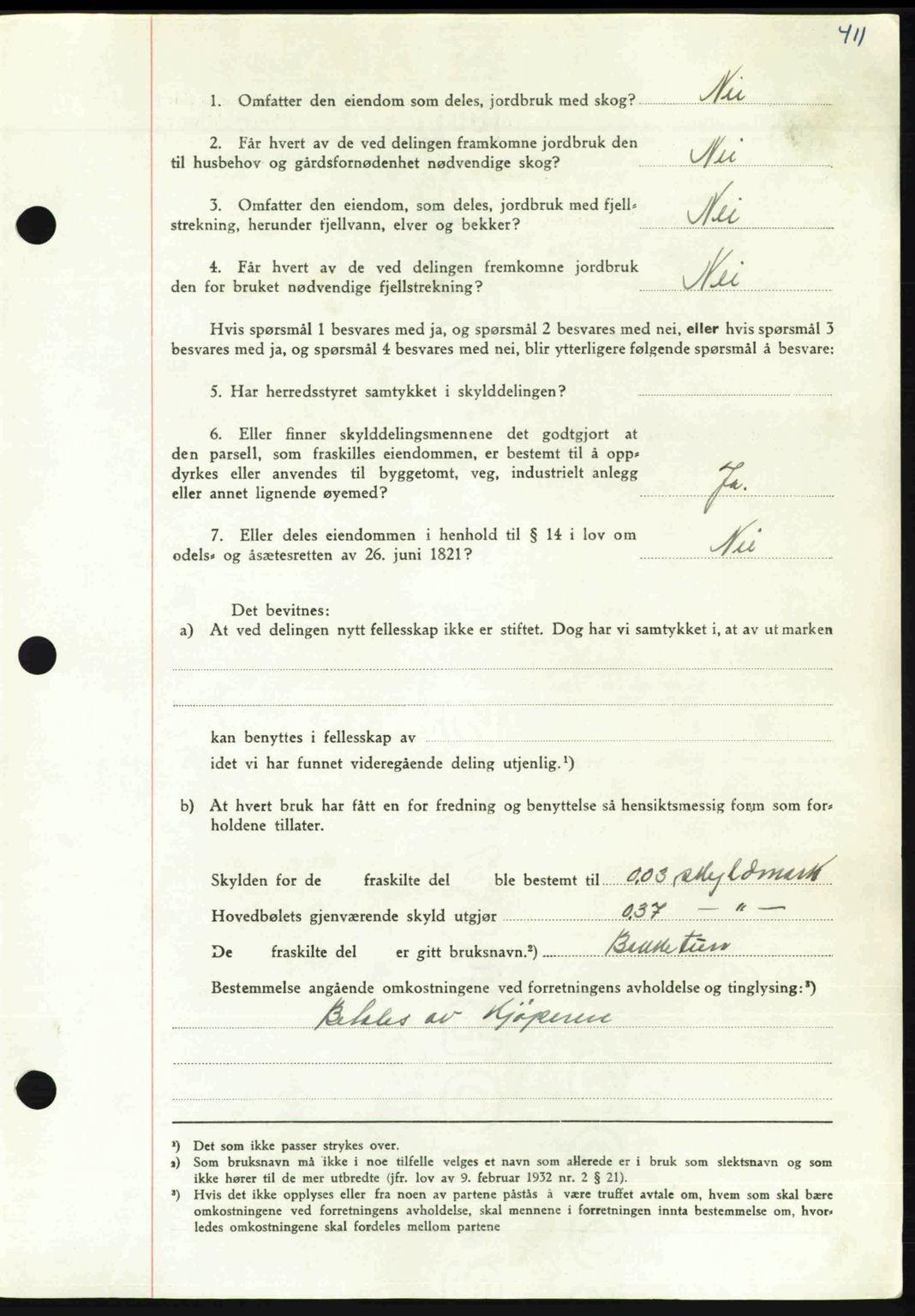 Nordmøre sorenskriveri, AV/SAT-A-4132/1/2/2Ca: Mortgage book no. A113, 1949-1950, Diary no: : 3495/1949