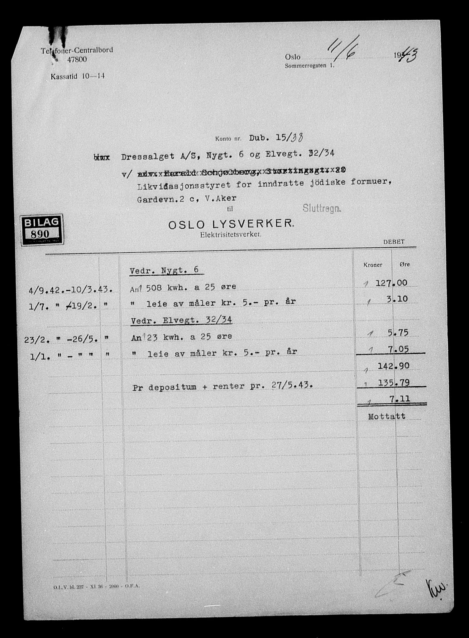 Justisdepartementet, Tilbakeføringskontoret for inndratte formuer, RA/S-1564/H/Hc/Hcc/L0930: --, 1945-1947, p. 504