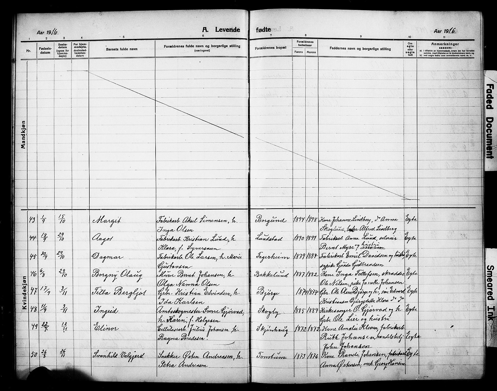 Vardal prestekontor, AV/SAH-PREST-100/H/Ha/Hab/L0016: Parish register (copy) no. 16, 1915-1929