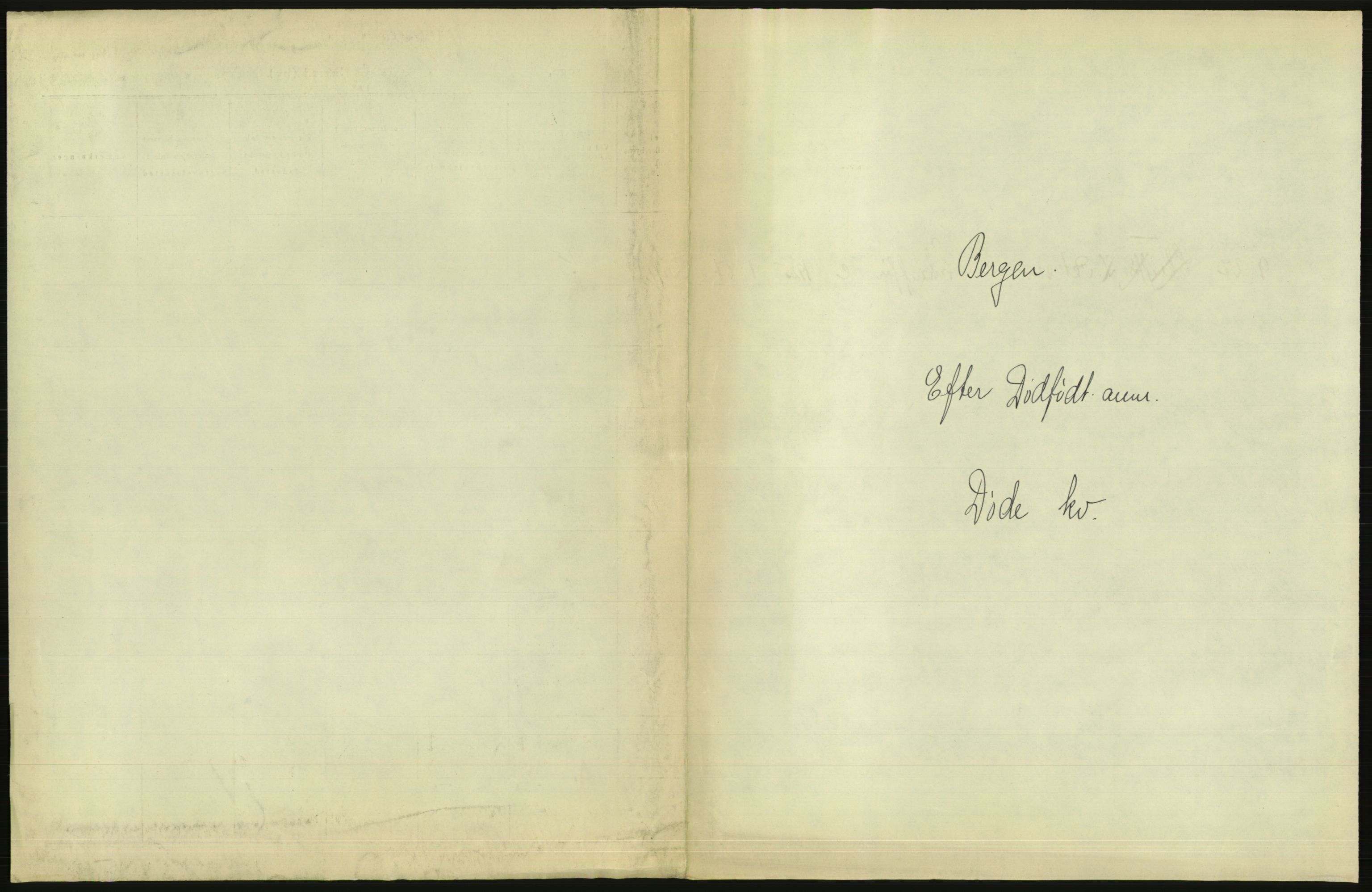 Statistisk sentralbyrå, Sosiodemografiske emner, Befolkning, AV/RA-S-2228/D/Df/Dfc/Dfce/L0029: Bergen: Gifte, døde., 1925, p. 843