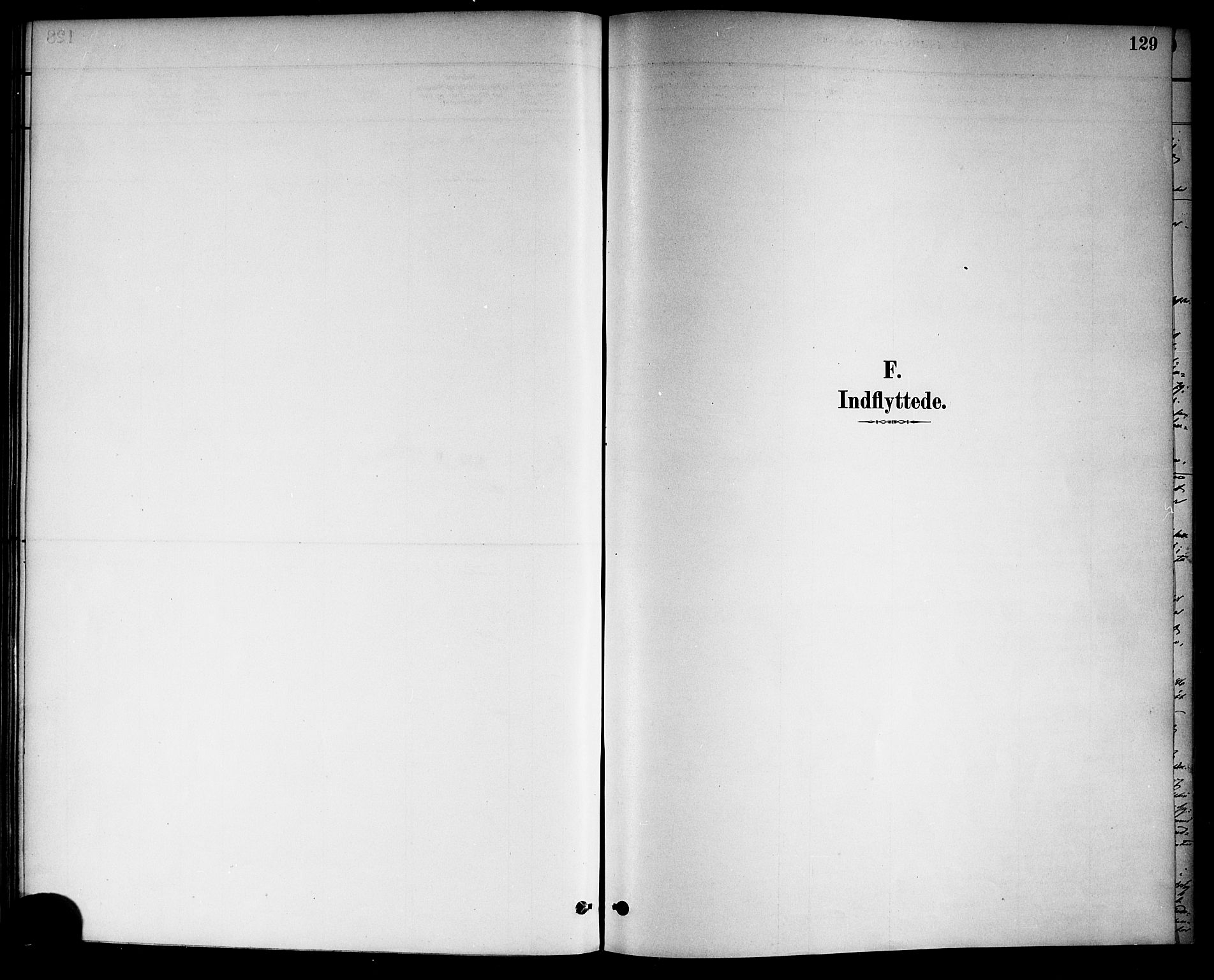 Drangedal kirkebøker, SAKO/A-258/F/Fa/L0011: Parish register (official) no. 11 /1, 1885-1894, p. 129