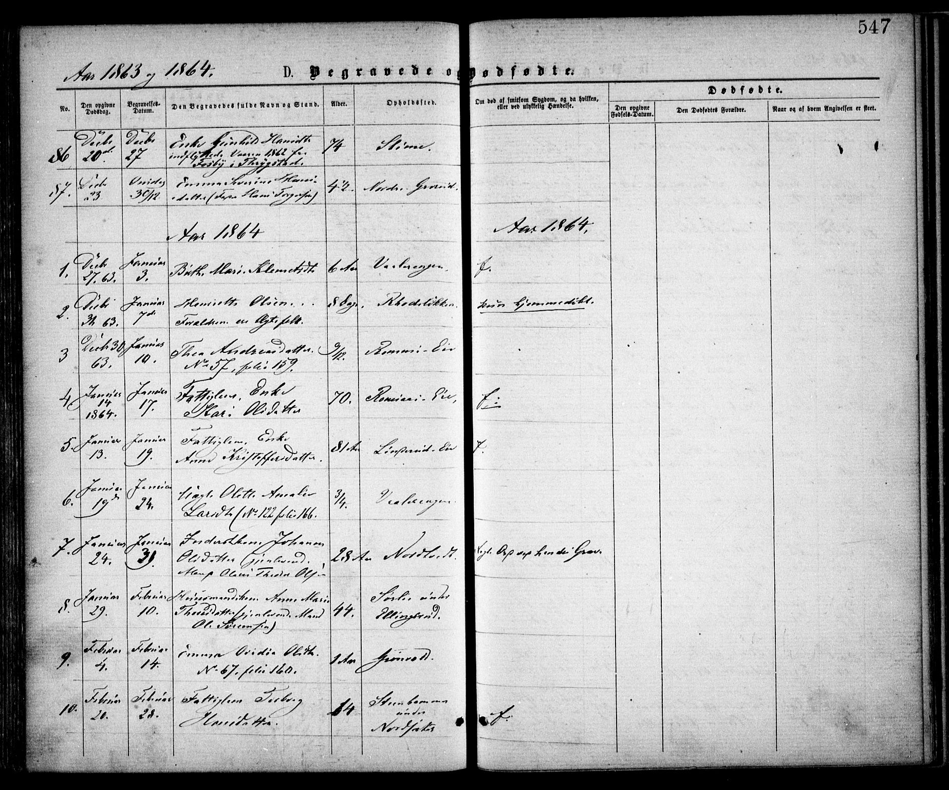 Østre Aker prestekontor Kirkebøker, AV/SAO-A-10840/F/Fa/L0001: Parish register (official) no. I 1, 1861-1869, p. 547