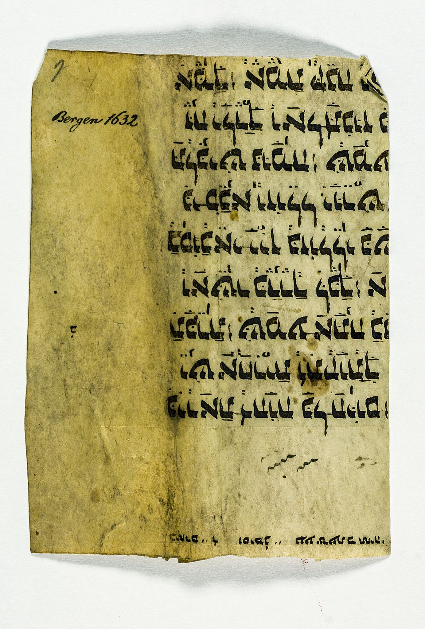 Riksarkivets diplomsamling, AV/RA-EA-5965/F26/L0007: Norrøne membranfragmenter bestand 88-101, u.nr., 1100-1536, p. 110