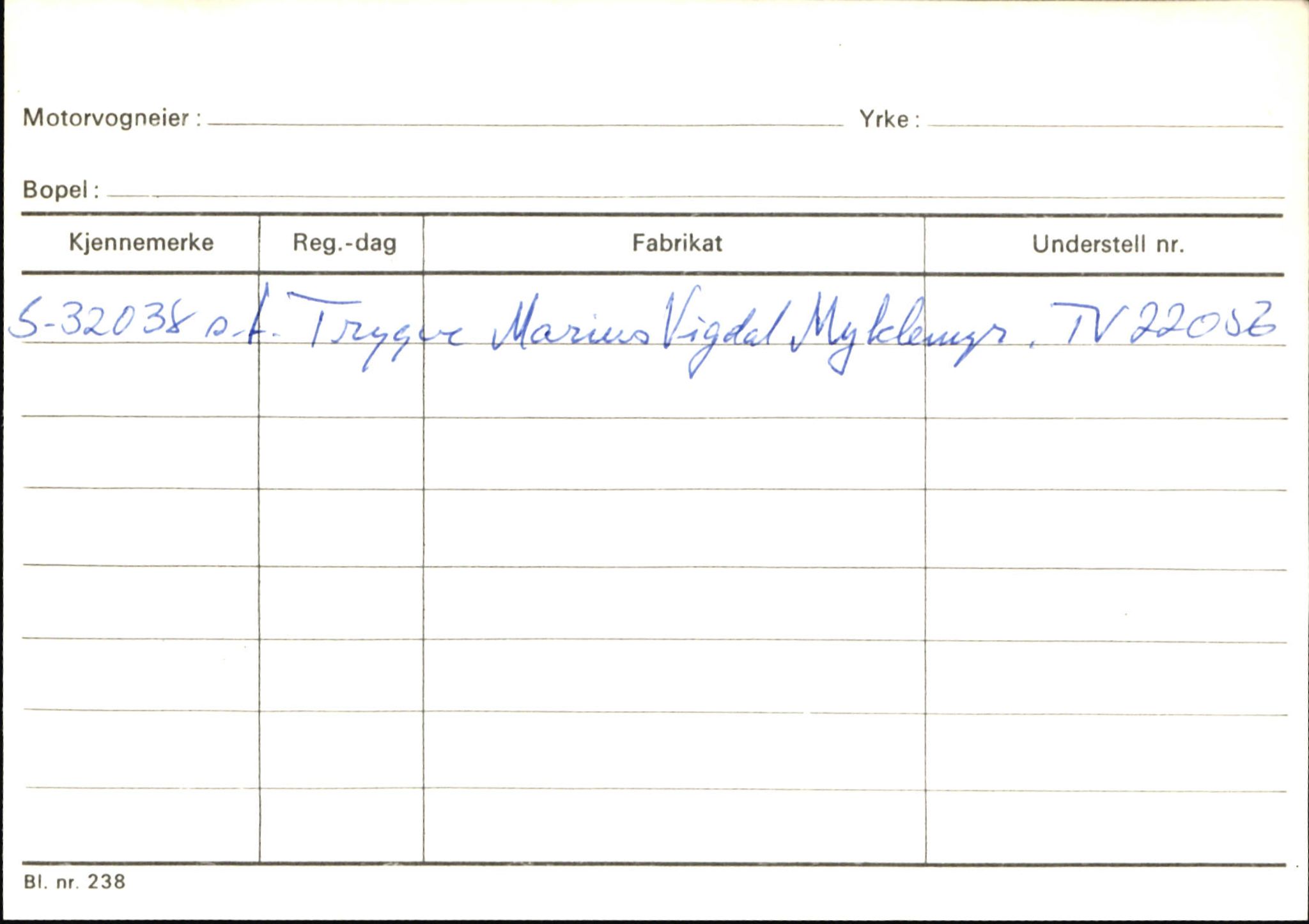 Statens vegvesen, Sogn og Fjordane vegkontor, AV/SAB-A-5301/4/F/L0146: Registerkort Årdal R-Å samt diverse kort, 1945-1975, p. 1570