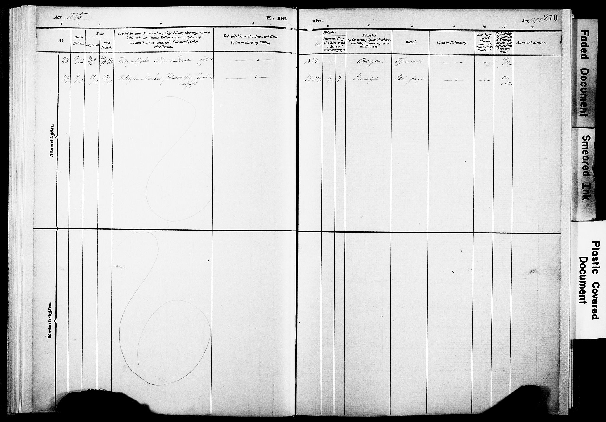 Ministerialprotokoller, klokkerbøker og fødselsregistre - Nordland, AV/SAT-A-1459/891/L1305: Parish register (official) no. 891A10, 1895-1921, p. 270