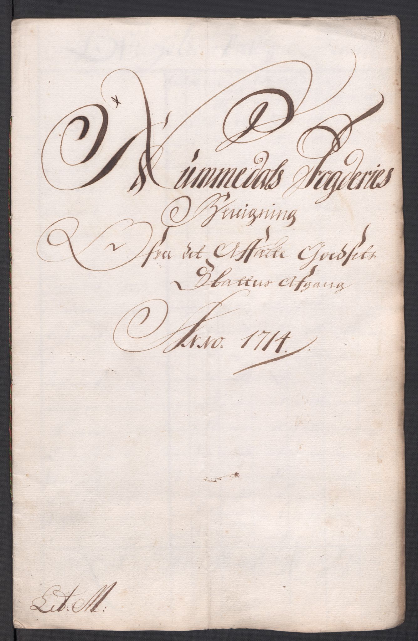 Rentekammeret inntil 1814, Reviderte regnskaper, Fogderegnskap, AV/RA-EA-4092/R64/L4435: Fogderegnskap Namdal, 1714, p. 217