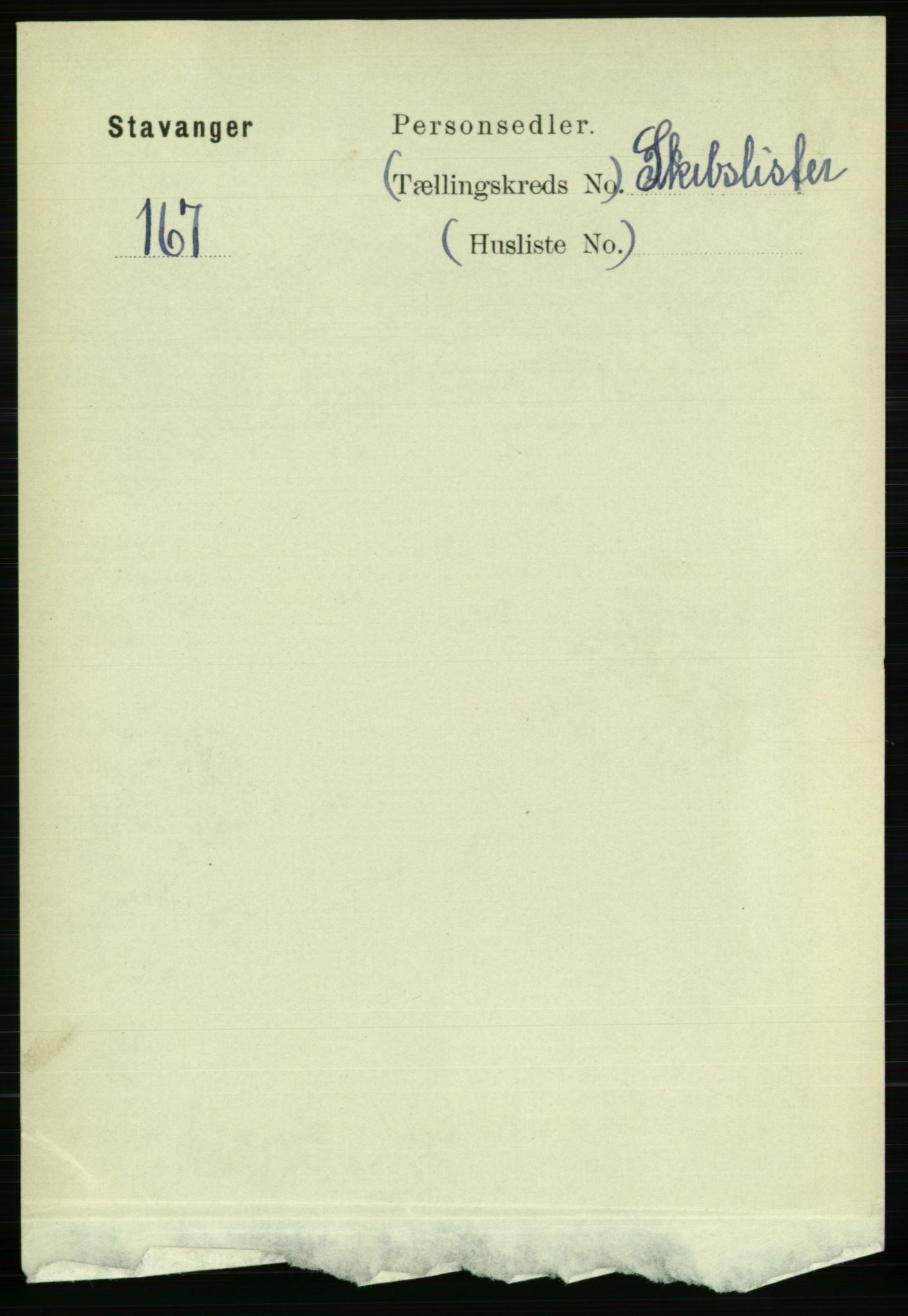 RA, 1891 census for 1103 Stavanger, 1891, p. 29873