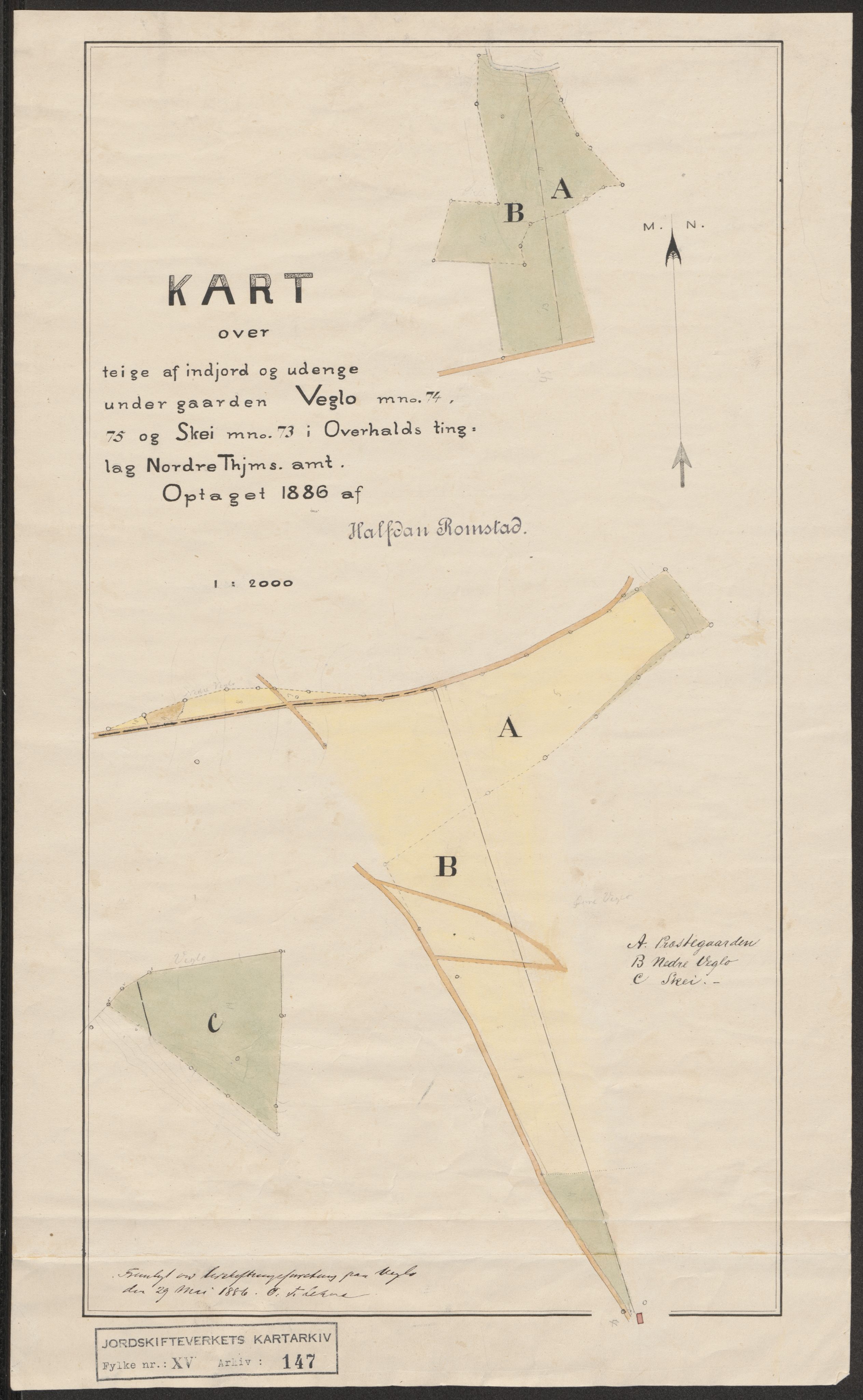 Jordskifteverkets kartarkiv, AV/RA-S-3929/T, 1859-1988, p. 202