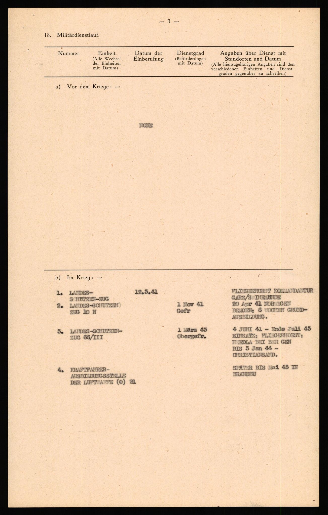 Forsvaret, Forsvarets overkommando II, AV/RA-RAFA-3915/D/Db/L0033: CI Questionaires. Tyske okkupasjonsstyrker i Norge. Tyskere., 1945-1946, p. 198