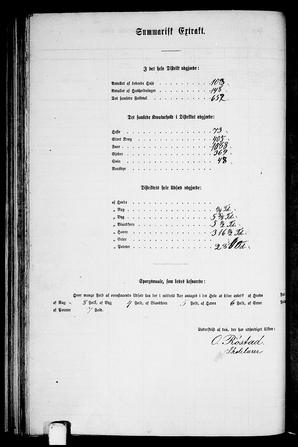 RA, 1865 census for Hemne, 1865, p. 57