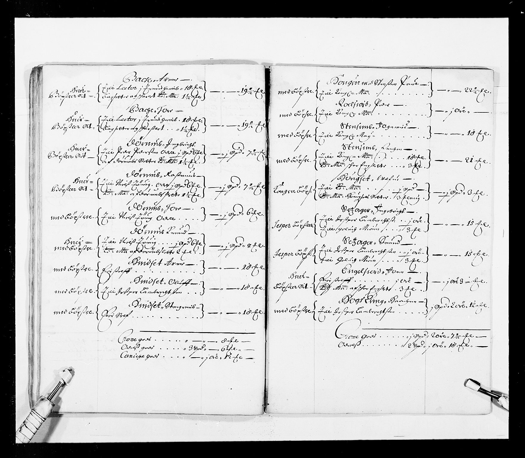 Stattholderembetet 1572-1771, AV/RA-EA-2870/Ek/L0033b/0001: Jordebøker 1662-1720: / Matrikler for Strinda, Selbu, Orkdal, Stjørdal, Gauldal og Fosen, 1670-1671, p. 124