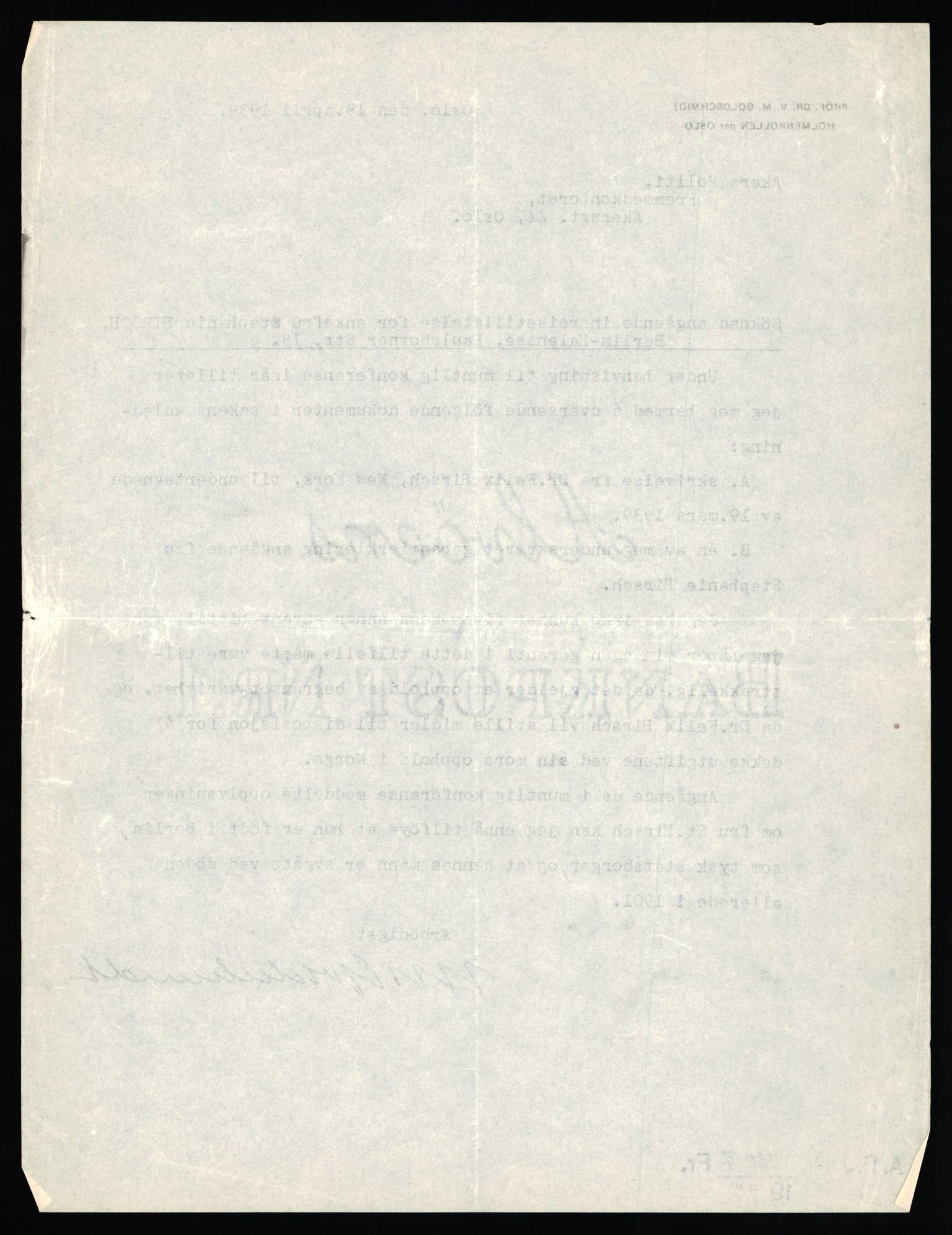 Sentralpasskontoret/Statens utlendingskontor, AV/RA-S-1561/D/Da/Daa/L0344: Journalsaker, nr. 3290 - 3380, 1940, p. 30