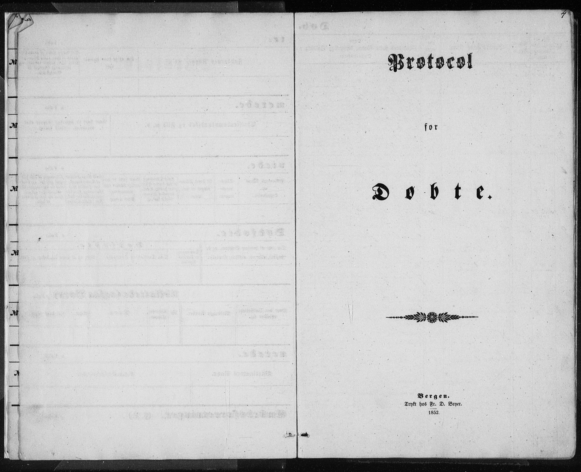 Lindås Sokneprestembete, SAB/A-76701/H/Haa: Parish register (official) no. A 11, 1854-1869, p. 4