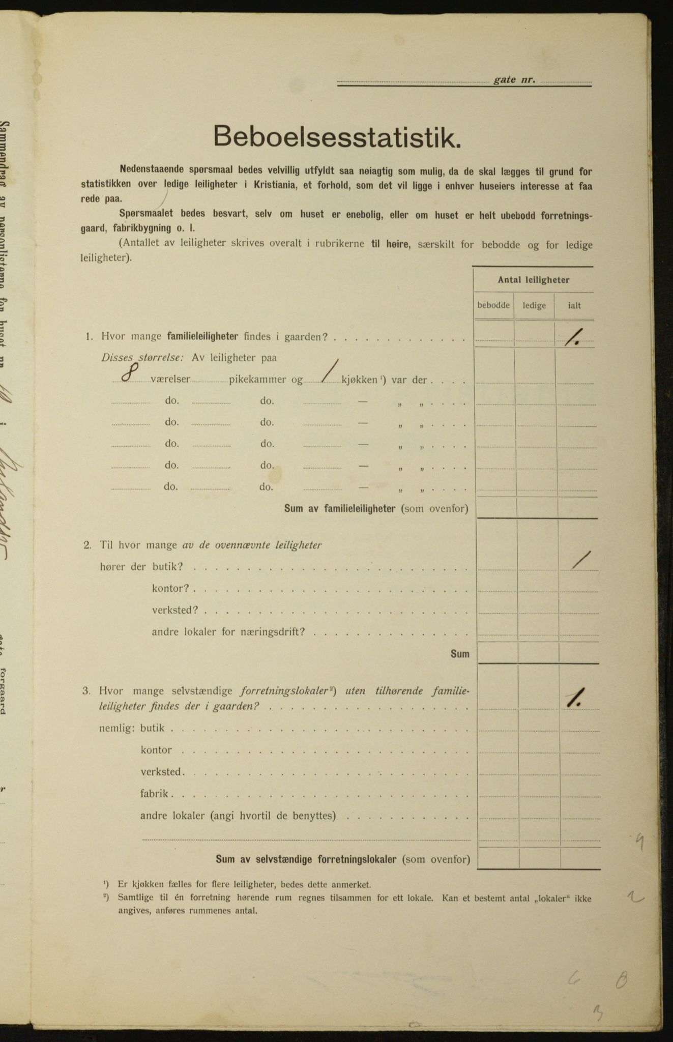 OBA, Municipal Census 1912 for Kristiania, 1912, p. 74700