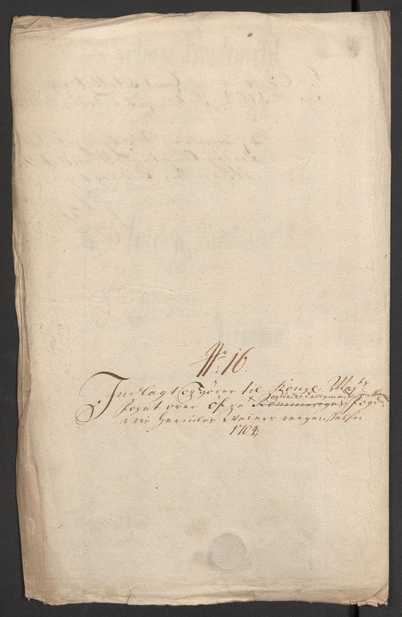 Rentekammeret inntil 1814, Reviderte regnskaper, Fogderegnskap, AV/RA-EA-4092/R36/L2112: Fogderegnskap Øvre og Nedre Telemark og Bamble, 1704, p. 5