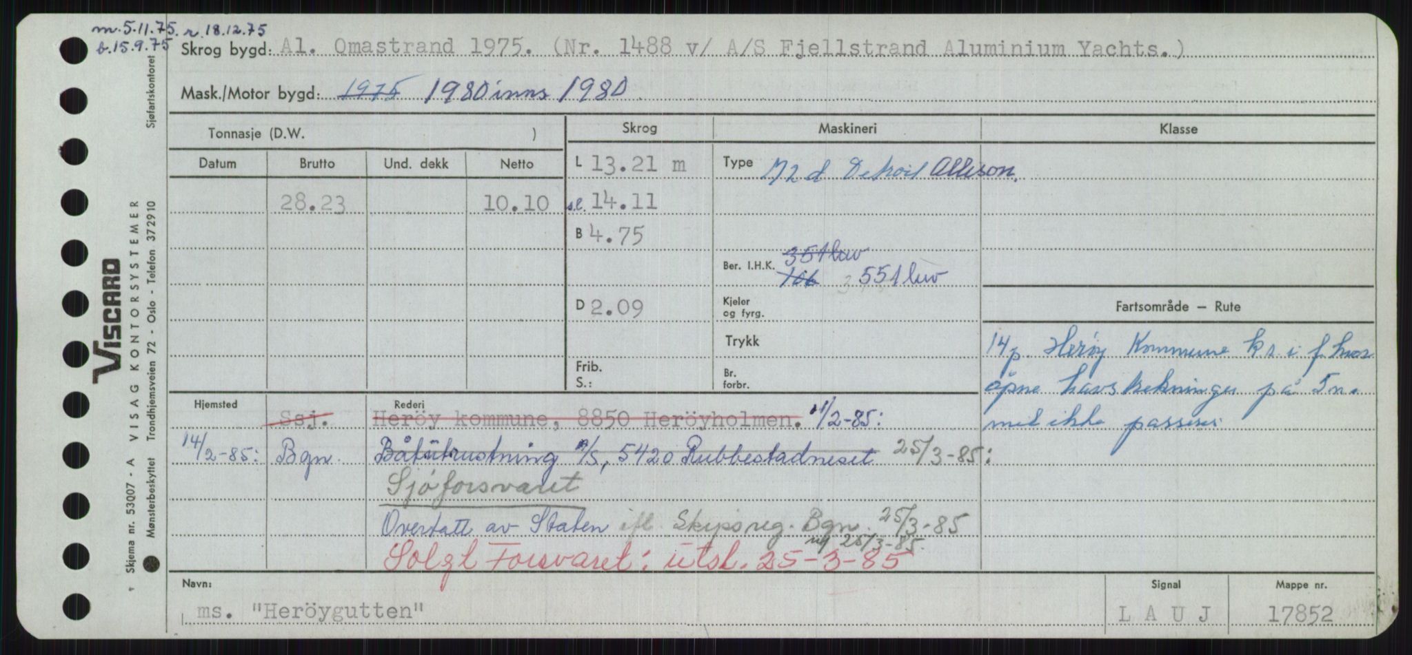 Sjøfartsdirektoratet med forløpere, Skipsmålingen, AV/RA-S-1627/H/Ha/L0002/0002: Fartøy, Eik-Hill / Fartøy, G-Hill, p. 881