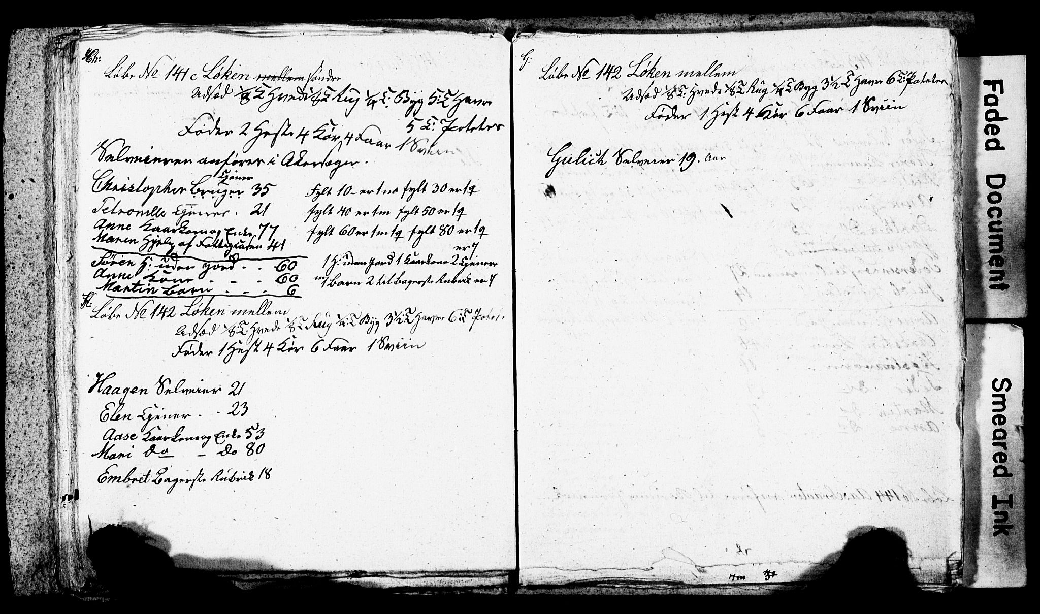 SAO, Census 1845 for Asker, 1845, p. 139