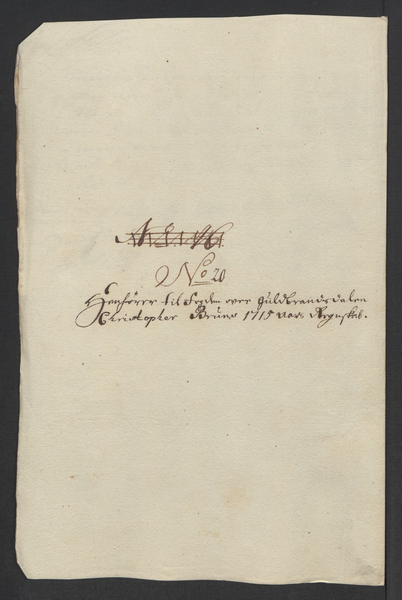 Rentekammeret inntil 1814, Reviderte regnskaper, Fogderegnskap, AV/RA-EA-4092/R17/L1184: Fogderegnskap Gudbrandsdal, 1715, p. 197