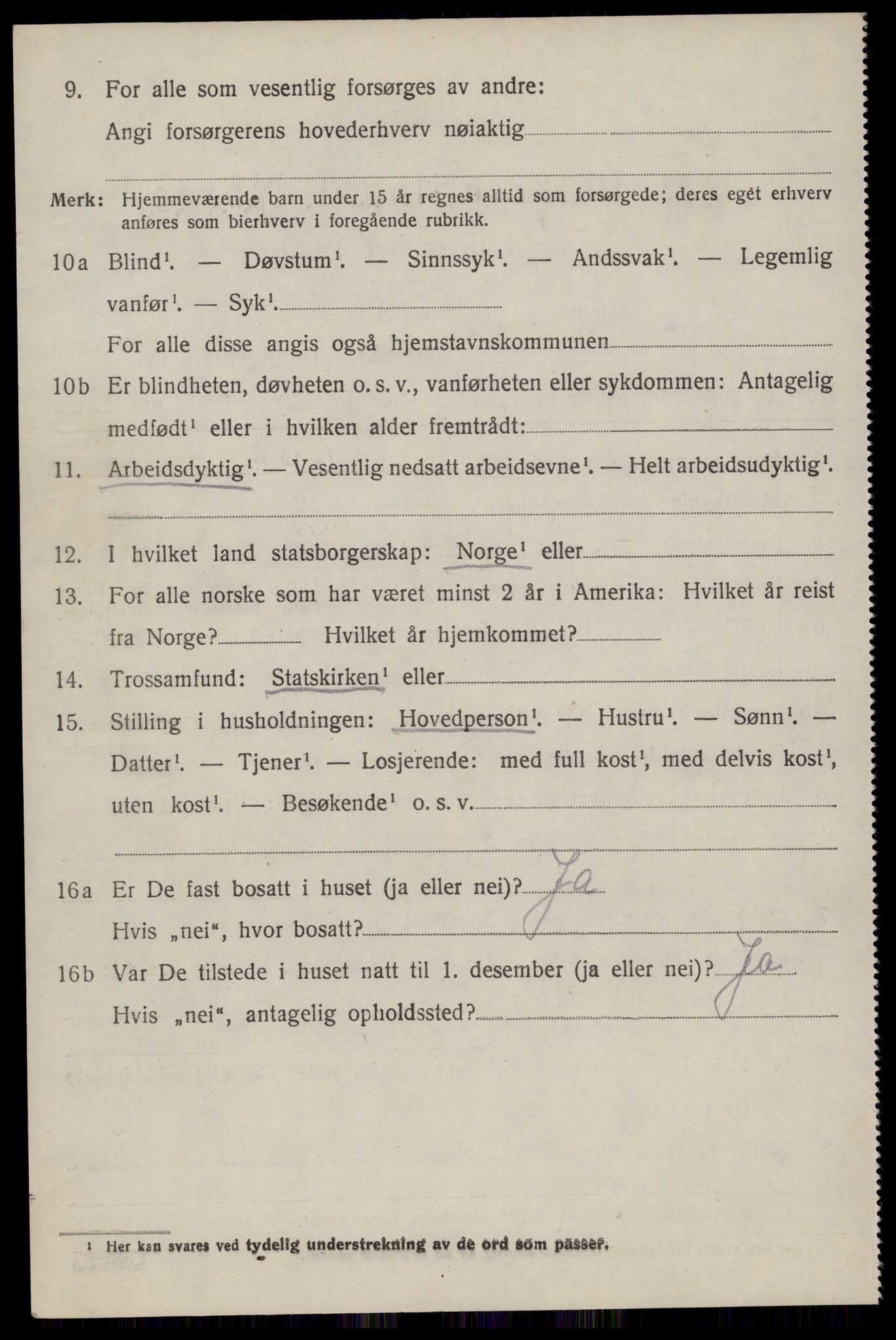 SAST, 1920 census for Hetland, 1920, p. 21634