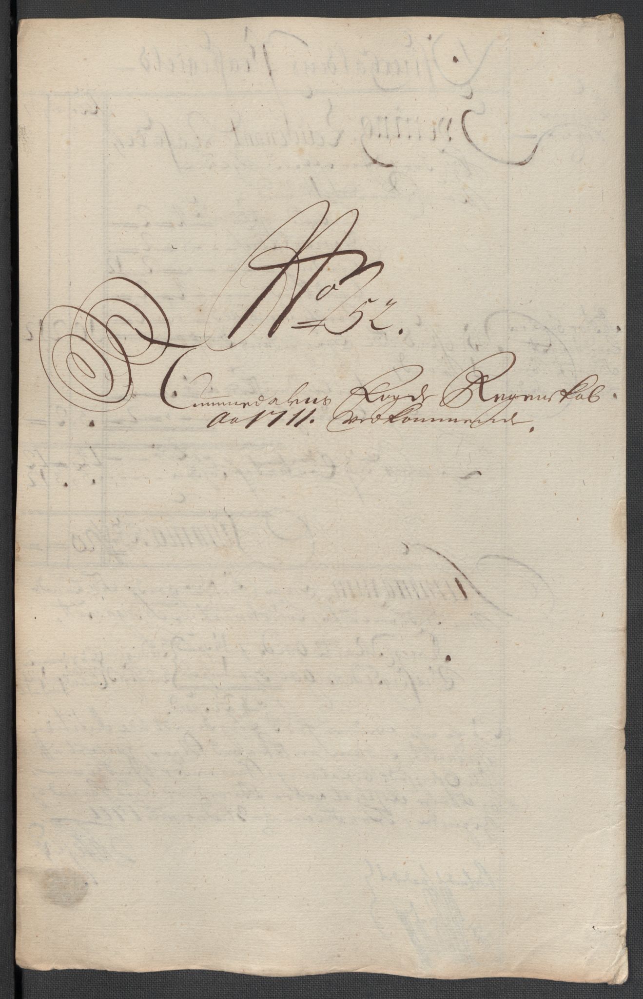 Rentekammeret inntil 1814, Reviderte regnskaper, Fogderegnskap, RA/EA-4092/R64/L4432: Fogderegnskap Namdal, 1711, p. 192
