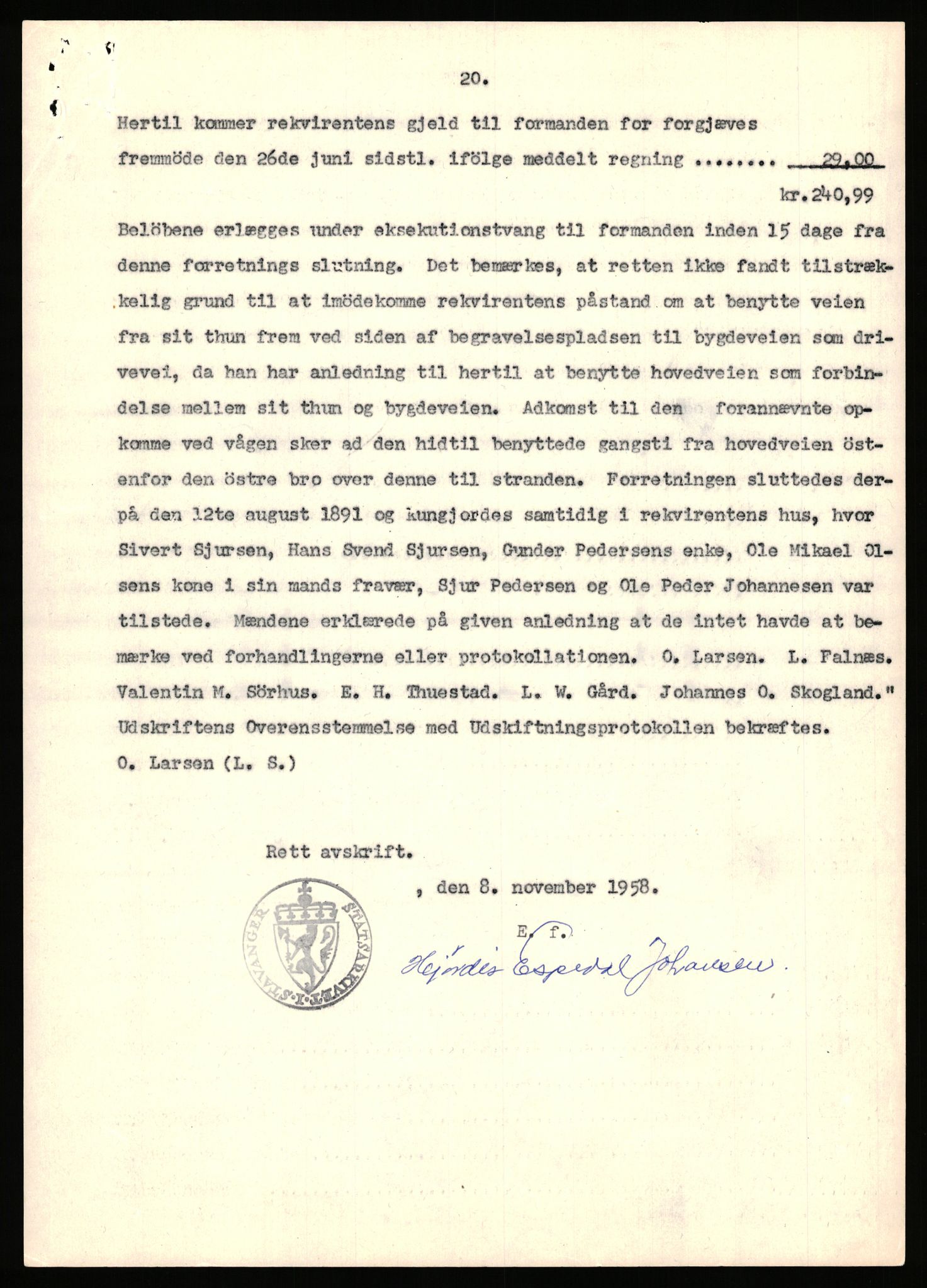 Statsarkivet i Stavanger, AV/SAST-A-101971/03/Y/Yj/L0024: Avskrifter sortert etter gårdsnavn: Fæøen - Garborg, 1750-1930, p. 166