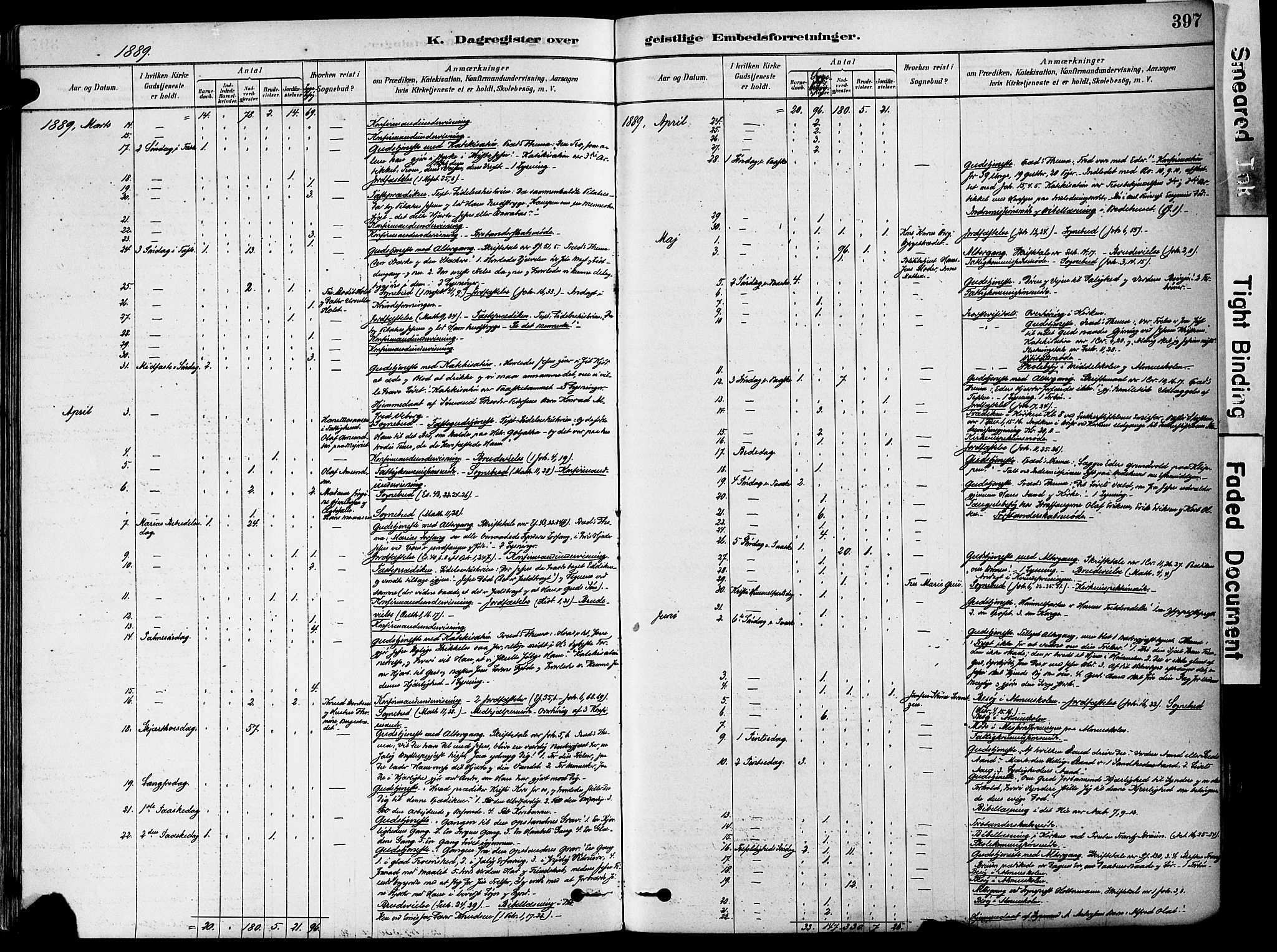 Holmestrand kirkebøker, AV/SAKO-A-346/F/Fa/L0004: Parish register (official) no. 4, 1880-1901, p. 397