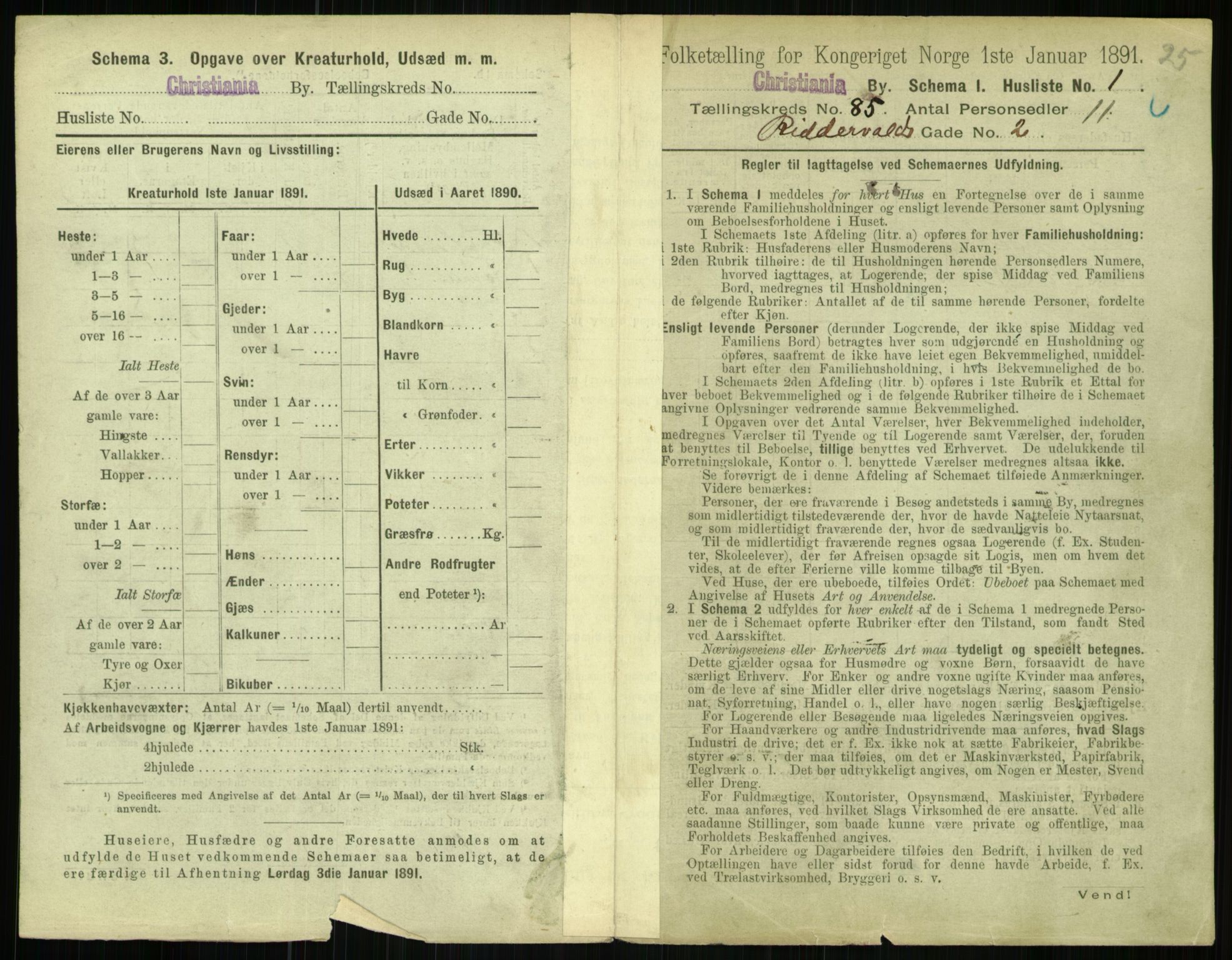 RA, 1891 census for 0301 Kristiania, 1891, p. 42803