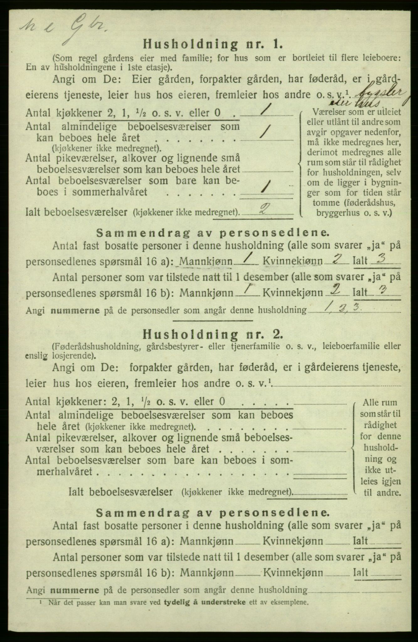 SAB, 1920 census for Askøy, 1920, p. 3374