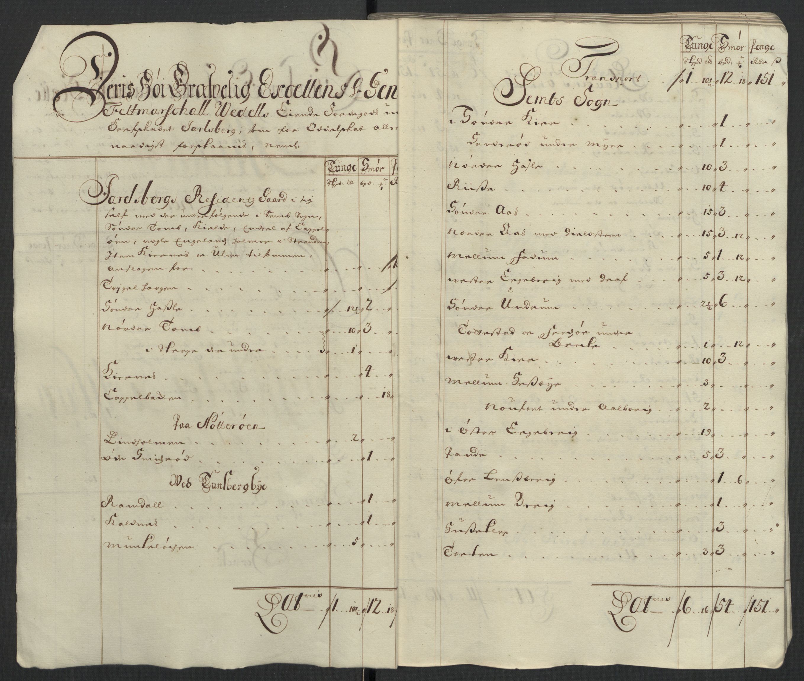 Rentekammeret inntil 1814, Reviderte regnskaper, Fogderegnskap, RA/EA-4092/R32/L1869: Fogderegnskap Jarlsberg grevskap, 1700-1701, p. 345