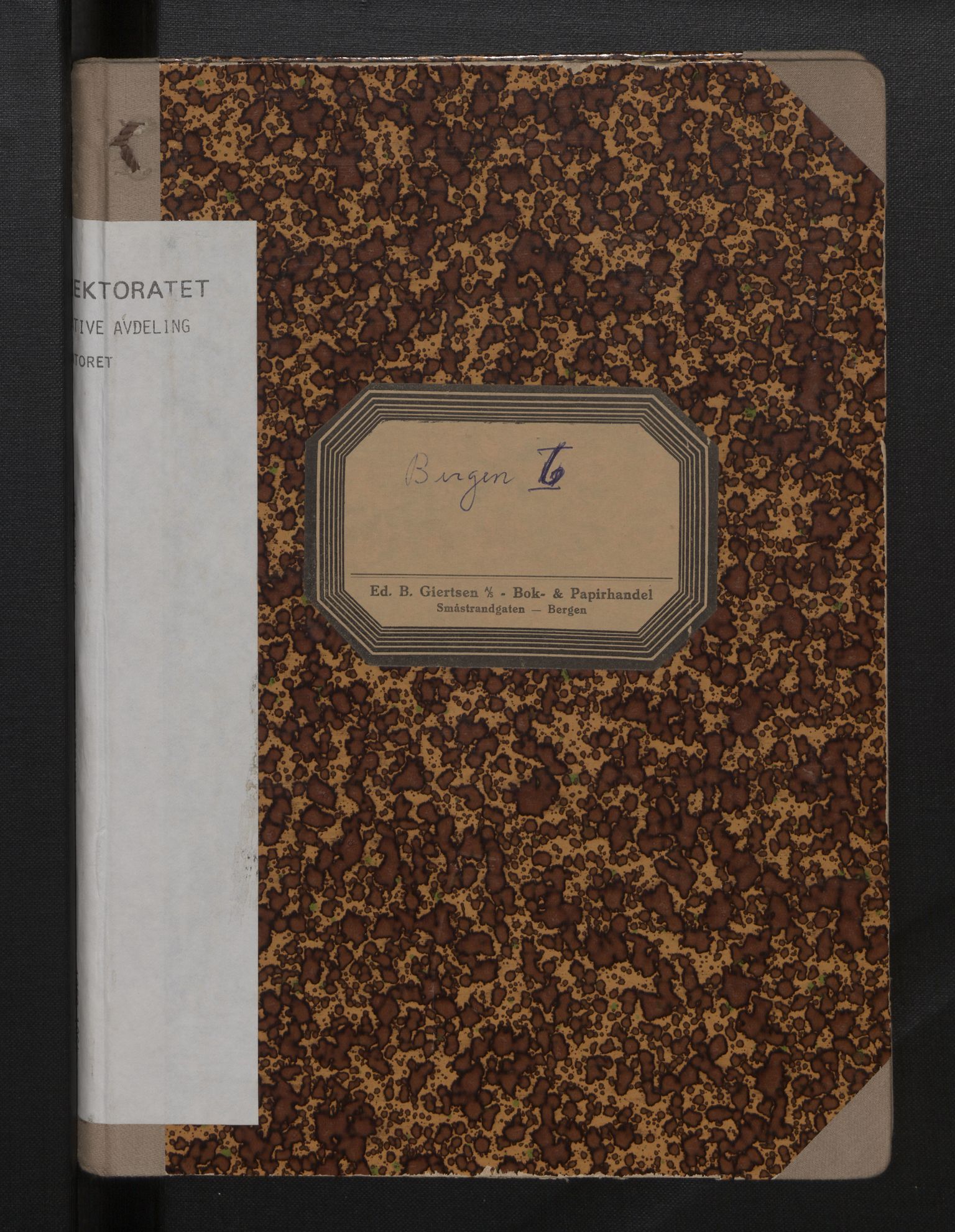 Fiskeridirektoratet - 1 Adm. ledelse - 13 Båtkontoret, AV/SAB-A-2003/I/Ia/Iah/L0020: 135.0806/7 Merkeprotokoll - Bergen, 1964-1967