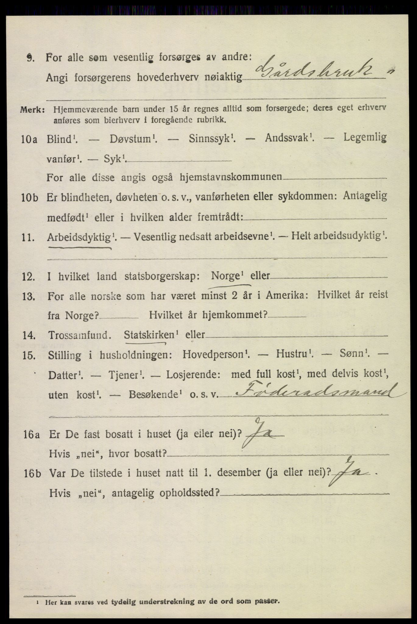 SAH, 1920 census for Ringsaker, 1920, p. 26849