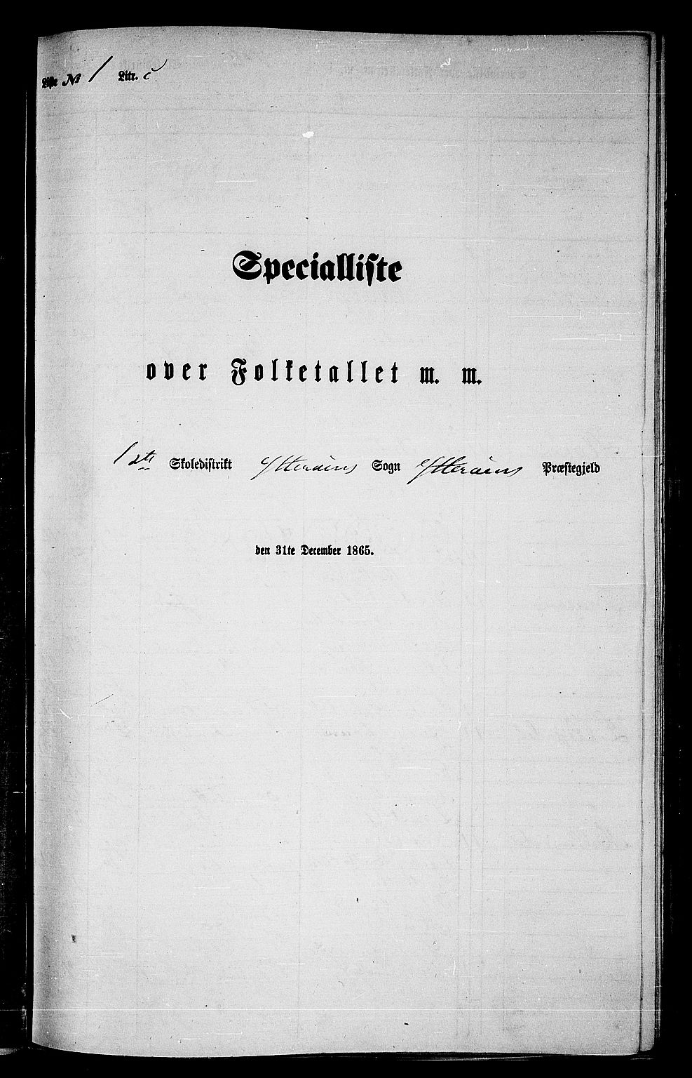 RA, 1865 census for Ytterøy, 1865, p. 36