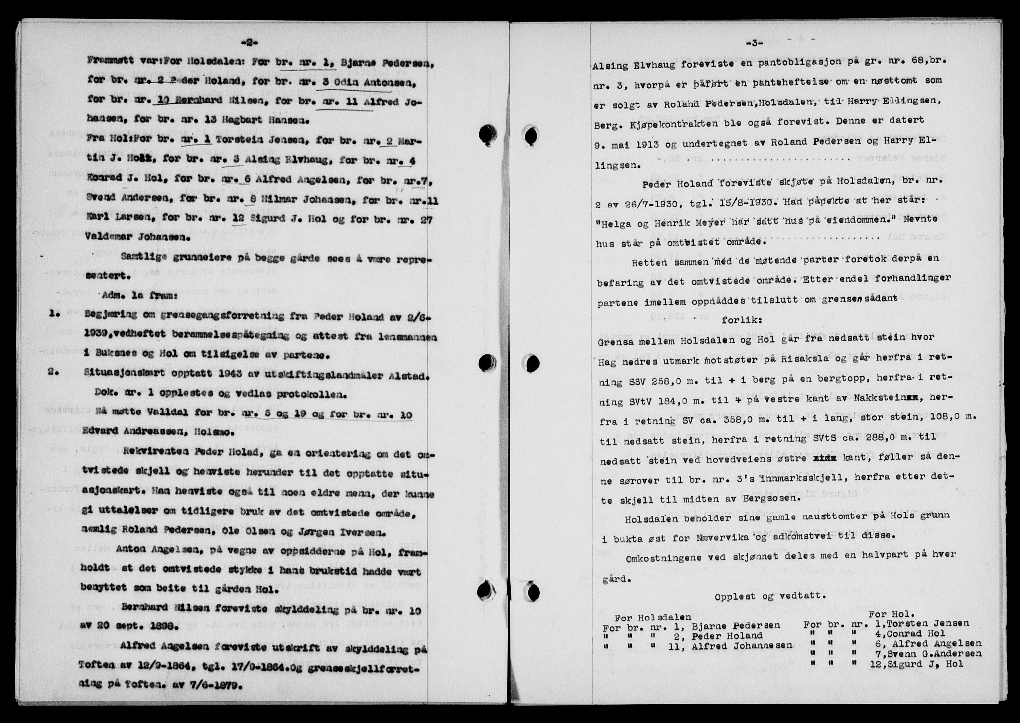 Lofoten sorenskriveri, SAT/A-0017/1/2/2C/L0011a: Mortgage book no. 11a, 1943-1943, Diary no: : 1255/1943