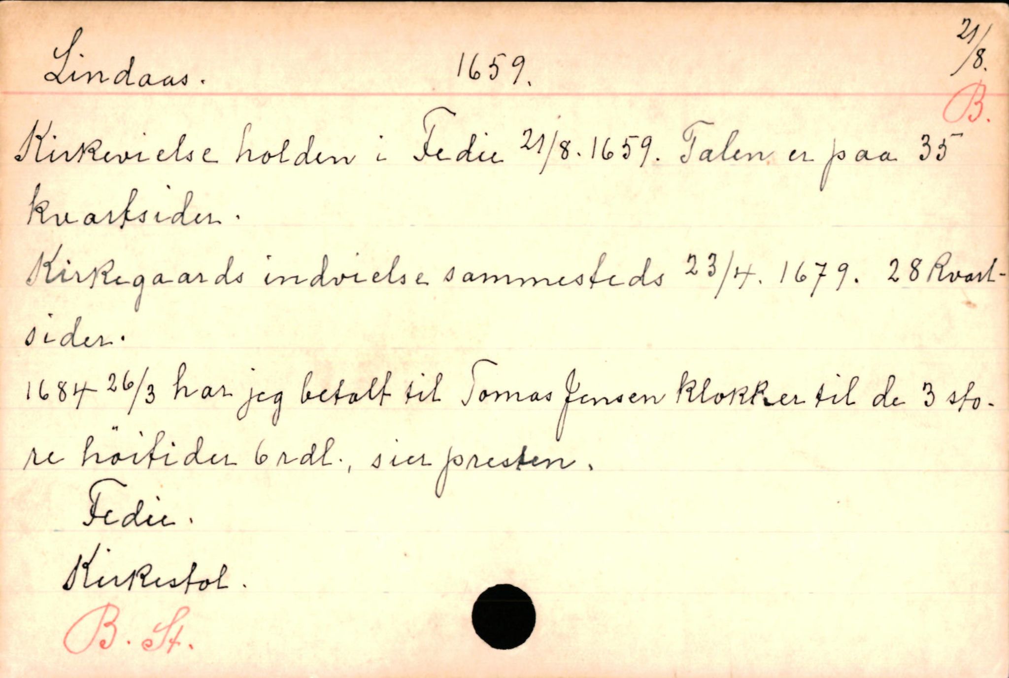 Haugen, Johannes - lærer, SAB/SAB/PA-0036/01/L0001: Om klokkere og lærere, 1521-1904, p. 4991