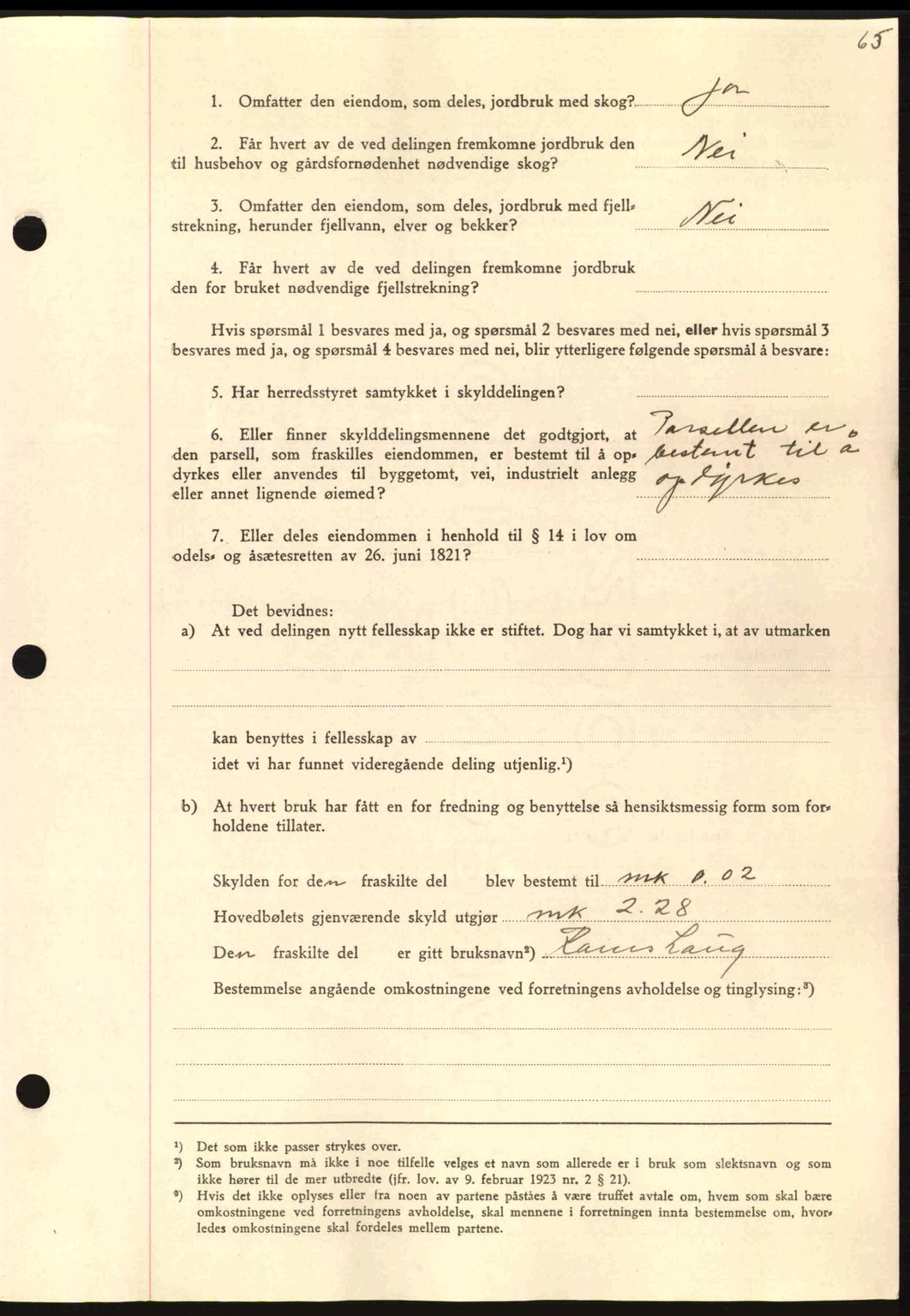 Nordmøre sorenskriveri, AV/SAT-A-4132/1/2/2Ca: Mortgage book no. A98, 1944-1944, Diary no: : 1239/1944