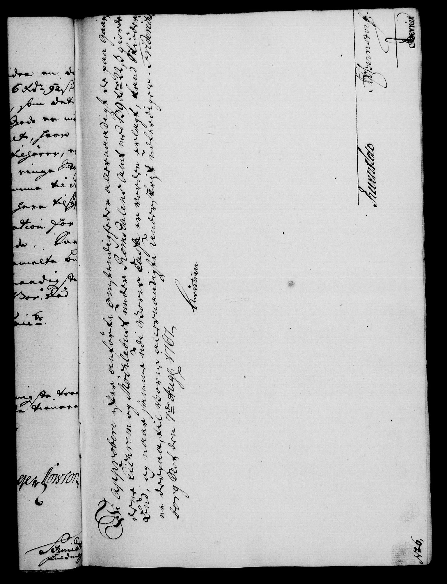 Rentekammeret, Kammerkanselliet, RA/EA-3111/G/Gf/Gfa/L0049: Norsk relasjons- og resolusjonsprotokoll (merket RK 52.49), 1767, p. 214