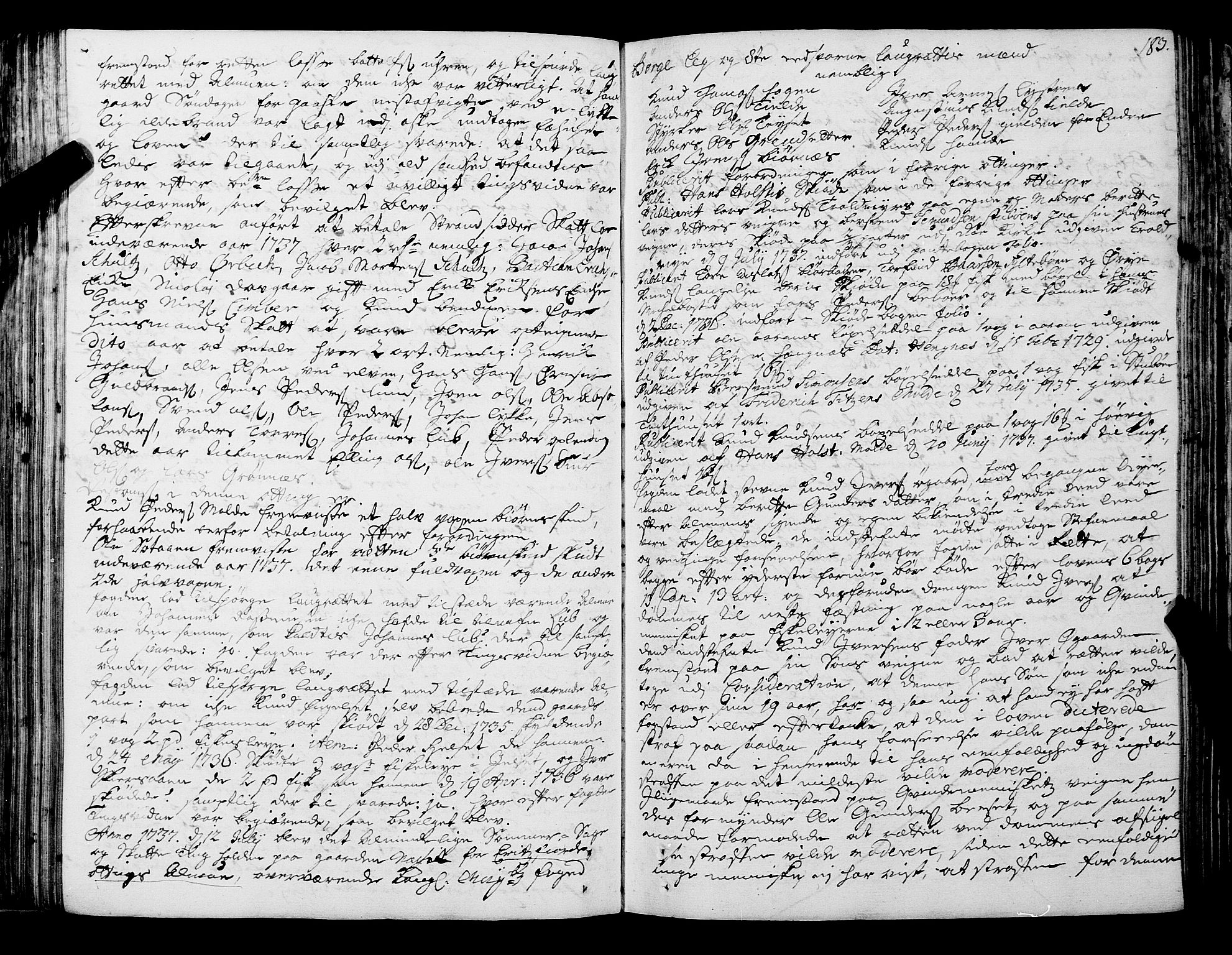 Romsdal sorenskriveri, AV/SAT-A-4149/1/1/1A/L0011: Tingbok, 1732-1740, p. 182b-183a