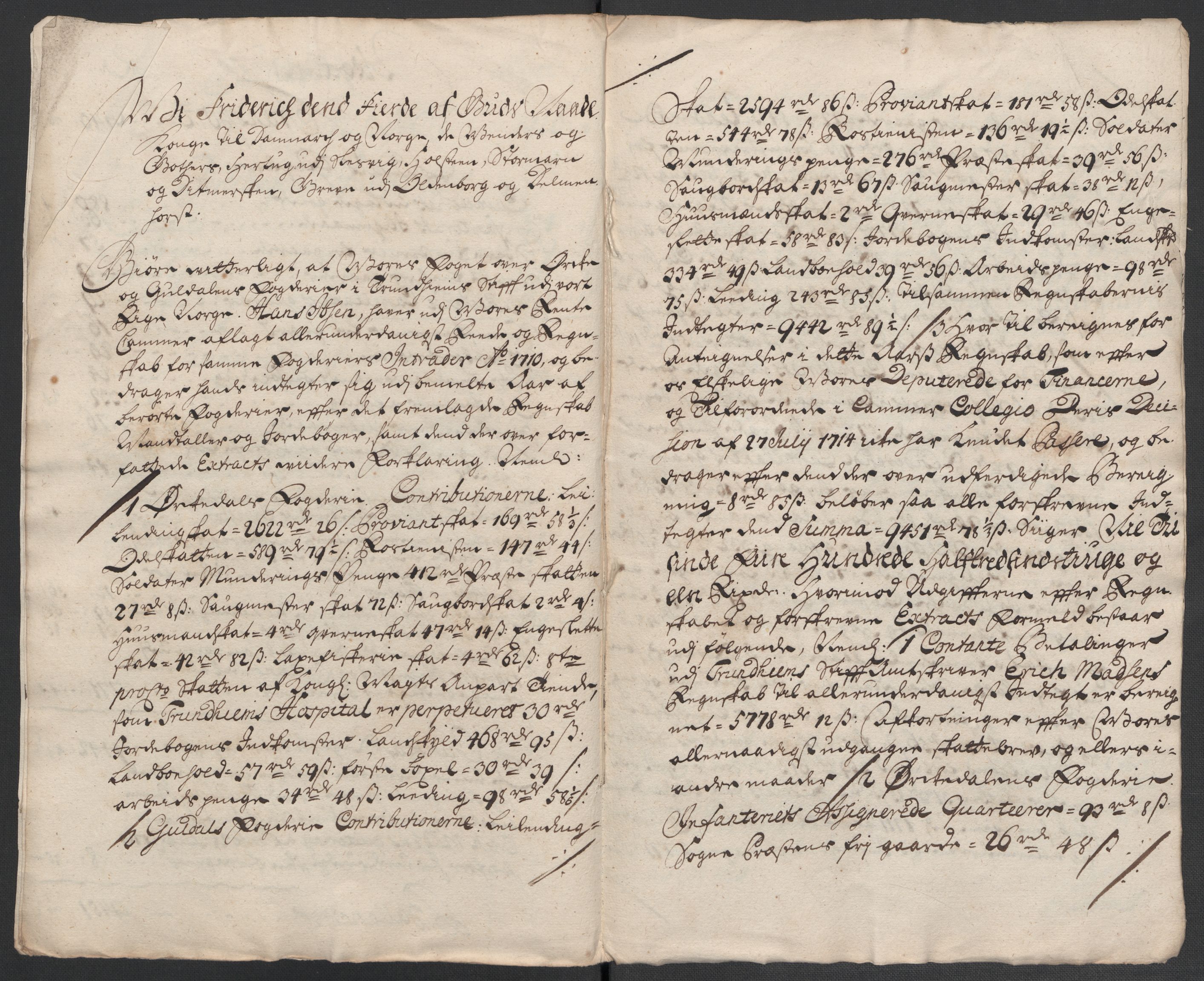 Rentekammeret inntil 1814, Reviderte regnskaper, Fogderegnskap, RA/EA-4092/R60/L3960: Fogderegnskap Orkdal og Gauldal, 1710, p. 436