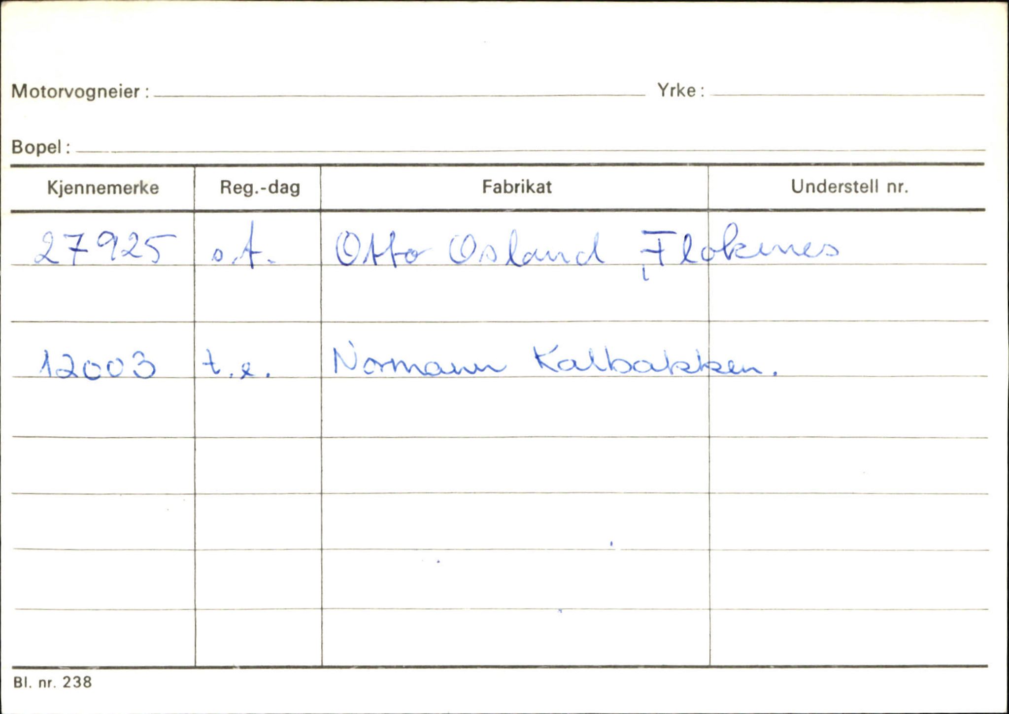 Statens vegvesen, Sogn og Fjordane vegkontor, AV/SAB-A-5301/4/F/L0132: Eigarregister Askvoll A-Å. Balestrand A-Å, 1945-1975, p. 1375