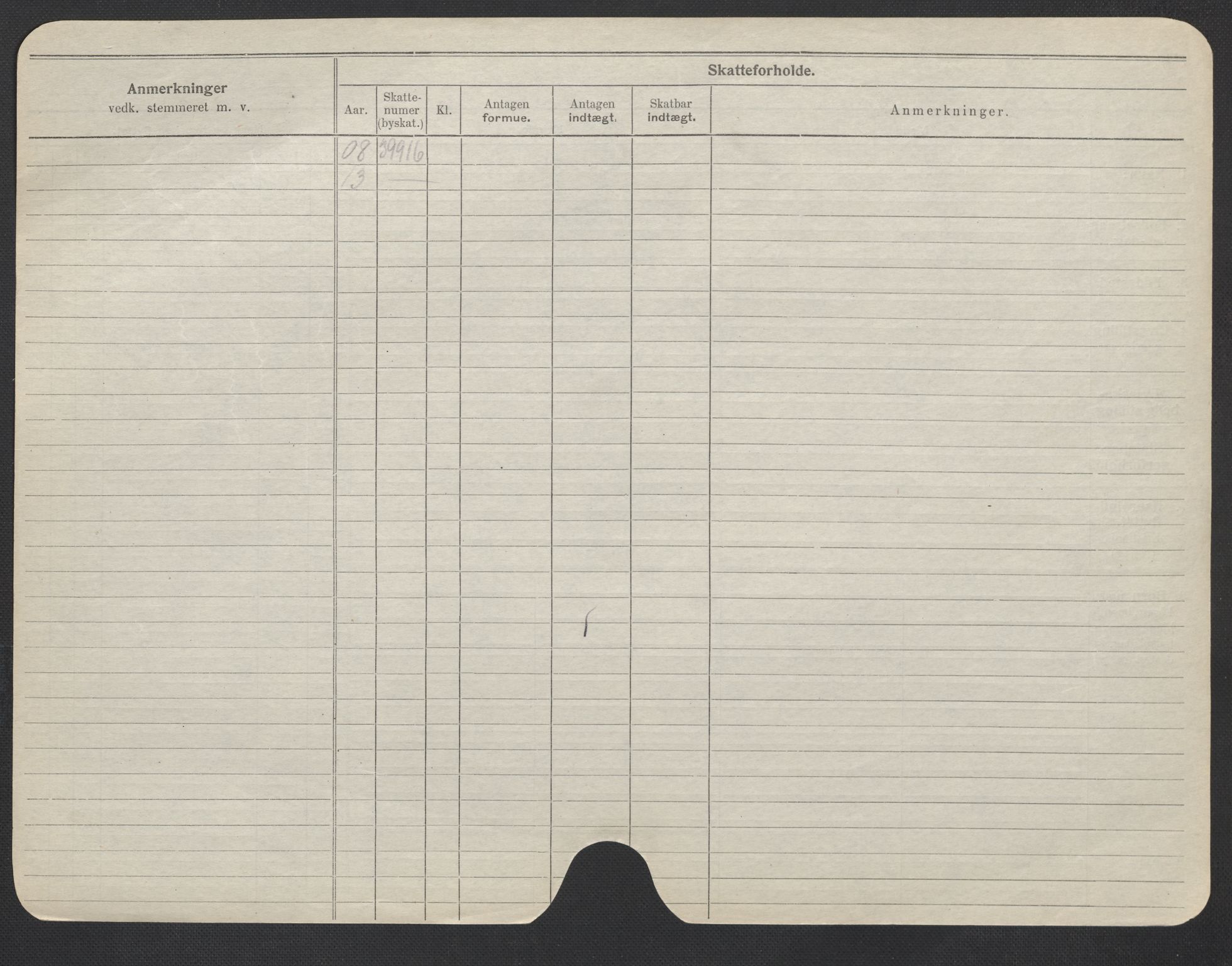 Oslo folkeregister, Registerkort, AV/SAO-A-11715/F/Fa/Fac/L0020: Kvinner, 1906-1914, p. 398b