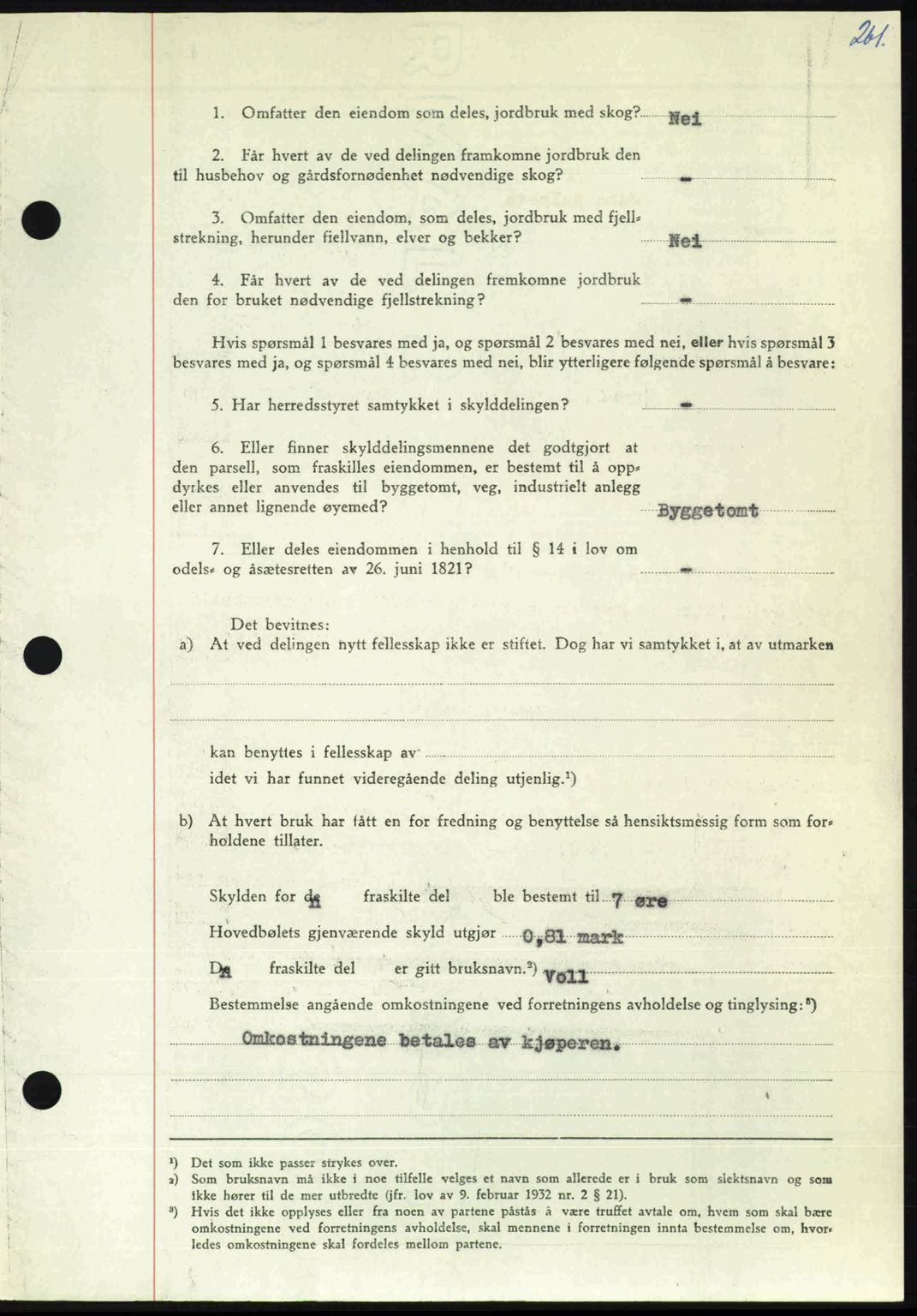 Nordmøre sorenskriveri, AV/SAT-A-4132/1/2/2Ca: Mortgage book no. A105, 1947-1947, Diary no: : 1470/1947