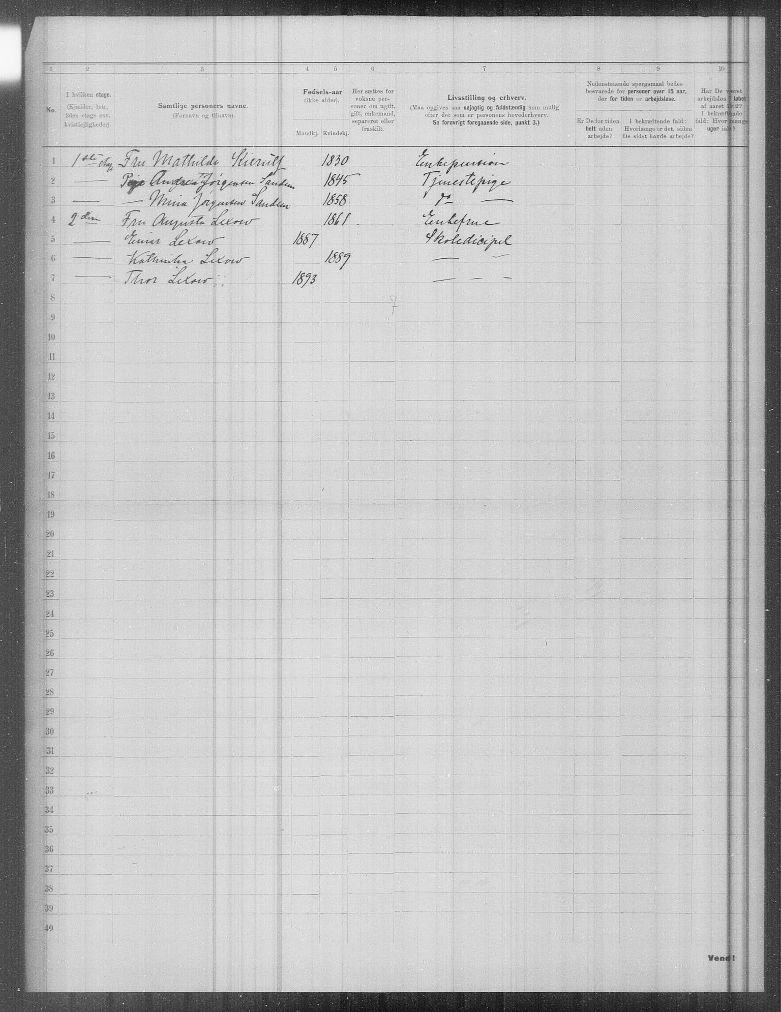 OBA, Municipal Census 1902 for Kristiania, 1902, p. 20727