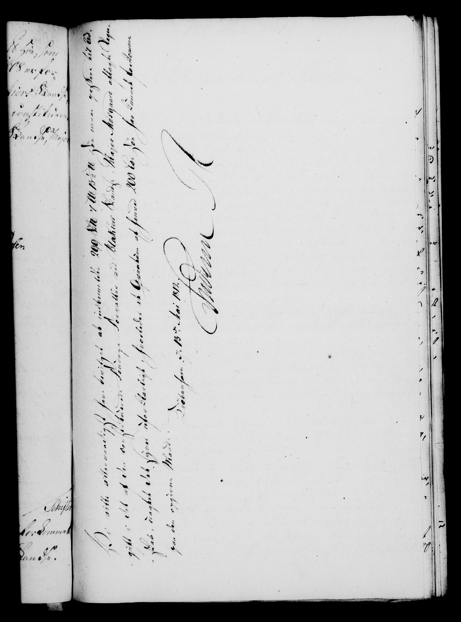 Rentekammeret, Kammerkanselliet, RA/EA-3111/G/Gf/Gfa/L0094: Norsk relasjons- og resolusjonsprotokoll (merket RK 52.94), 1812, p. 183