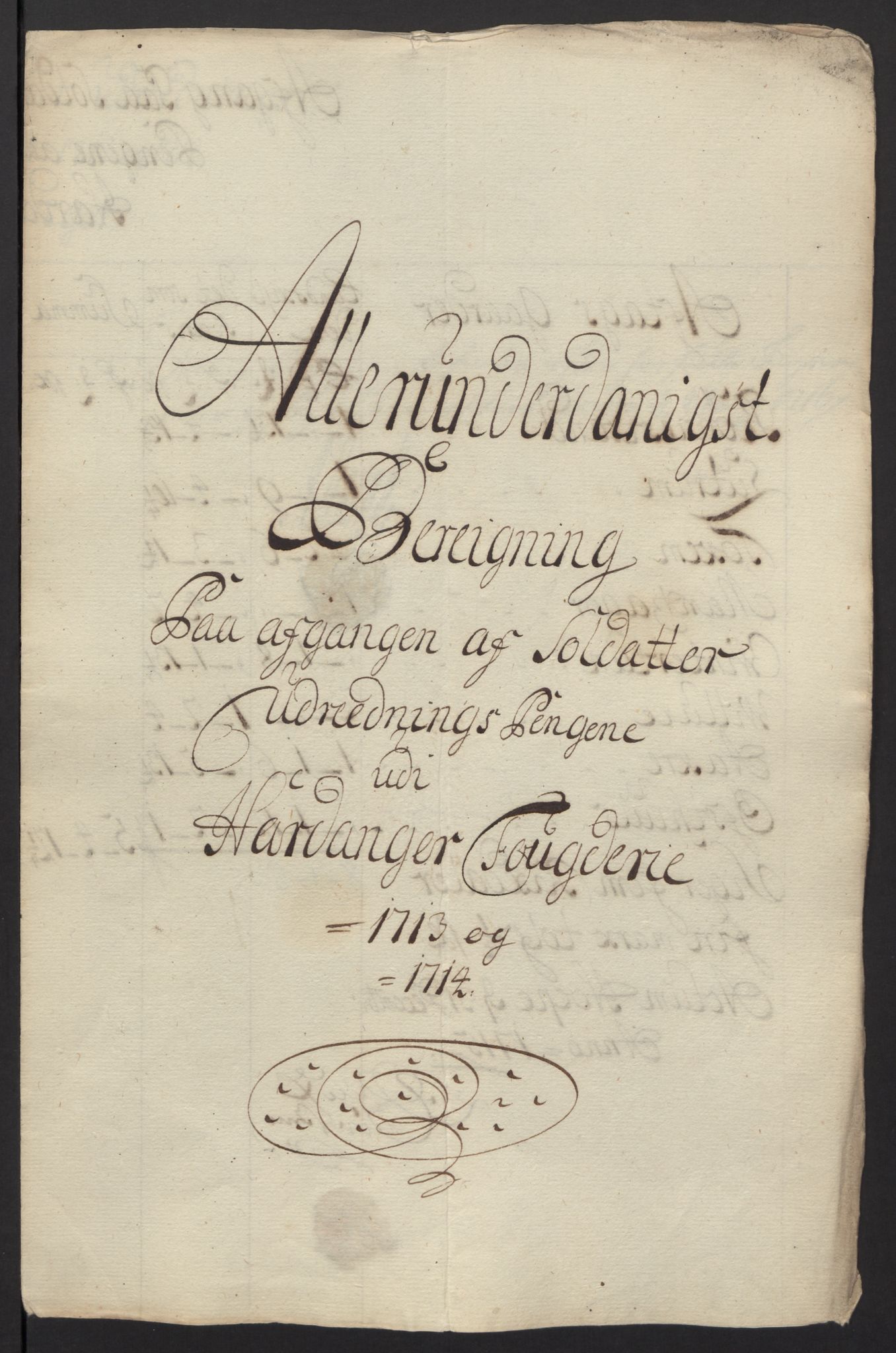 Rentekammeret inntil 1814, Reviderte regnskaper, Fogderegnskap, AV/RA-EA-4092/R48/L2991: Fogderegnskap Sunnhordland og Hardanger, 1715, p. 504