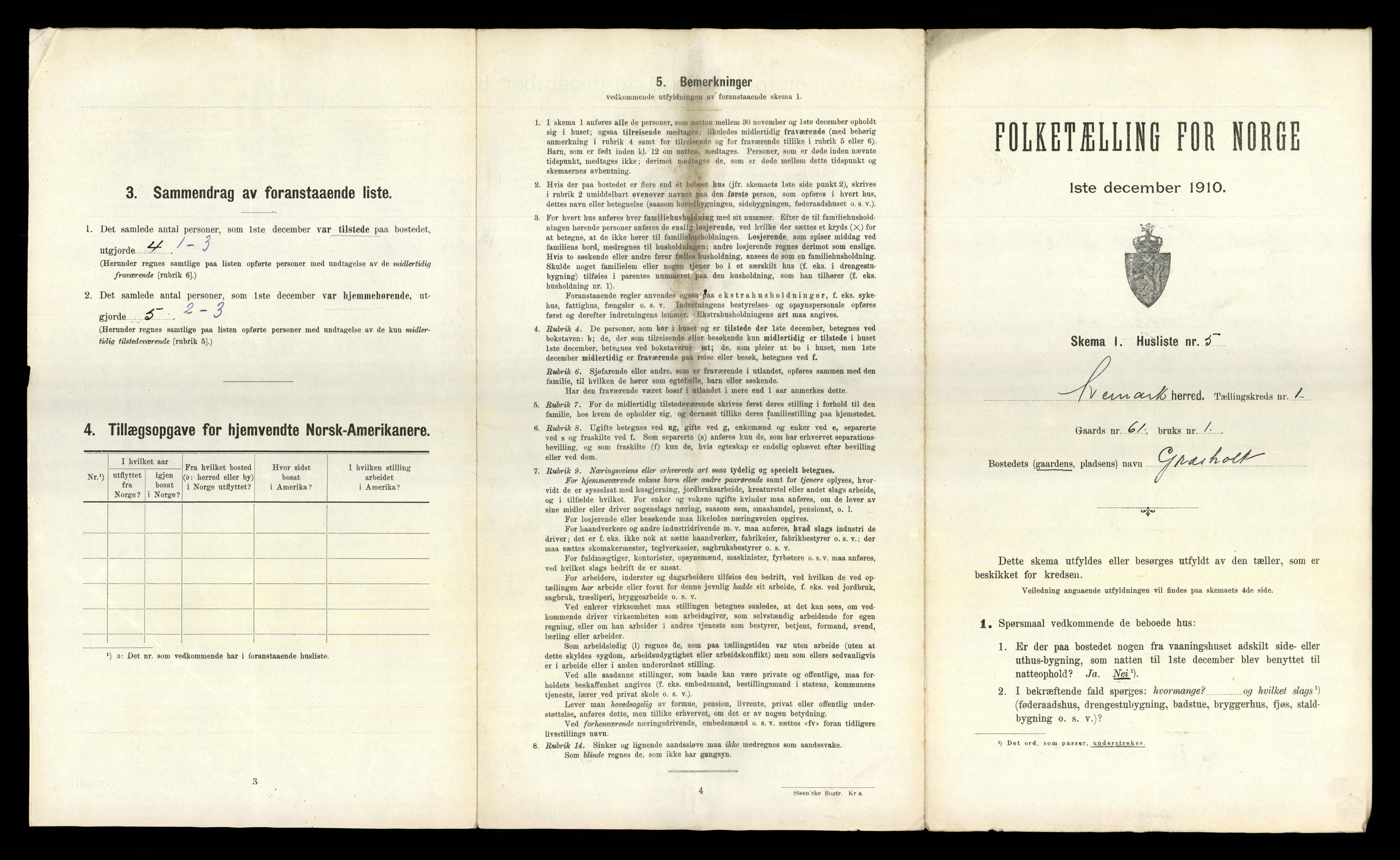 RA, 1910 census for Aremark, 1910, p. 31