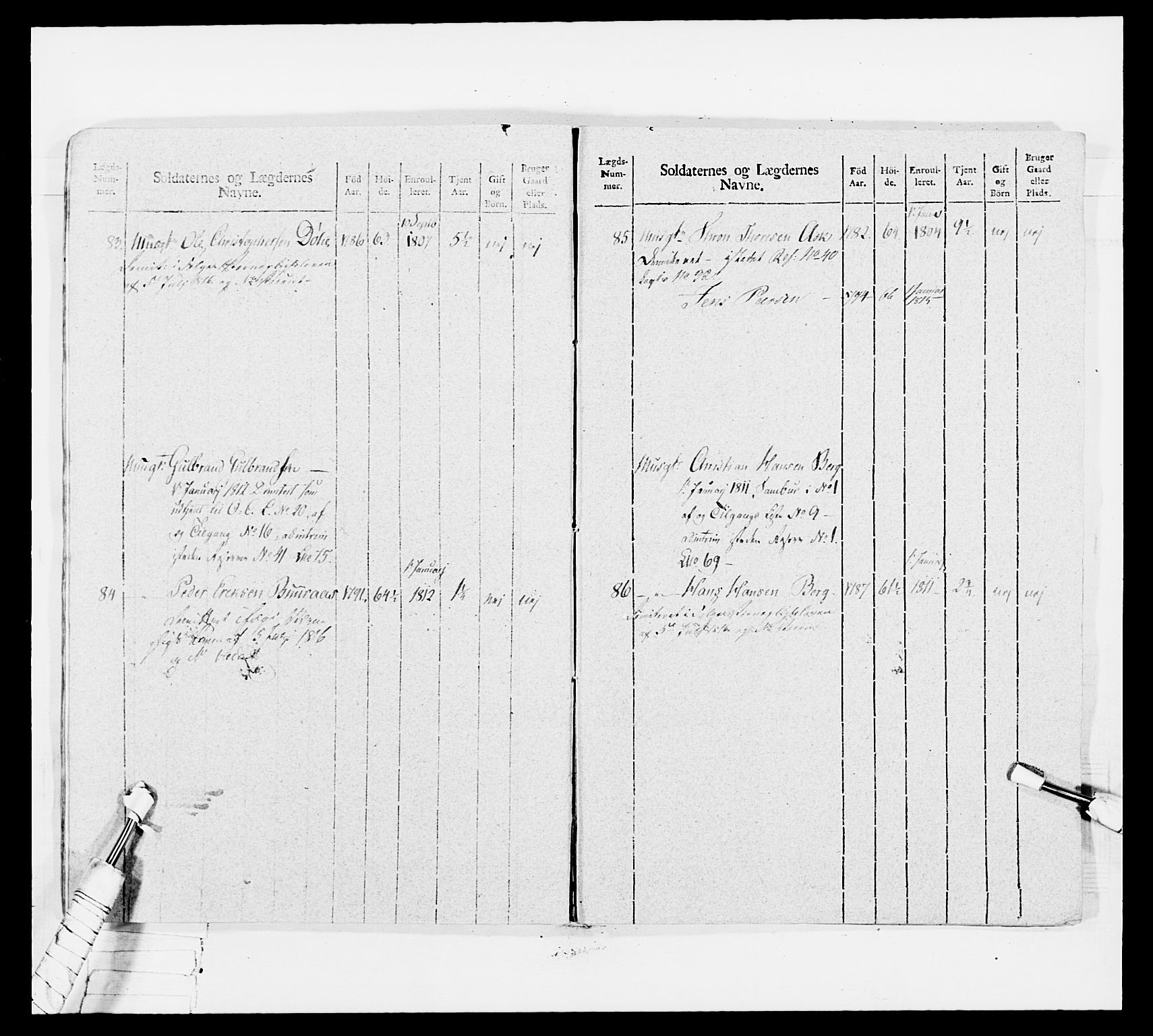 Generalitets- og kommissariatskollegiet, Det kongelige norske kommissariatskollegium, AV/RA-EA-5420/E/Eh/L0035: Nordafjelske gevorbne infanteriregiment, 1812-1813, p. 53