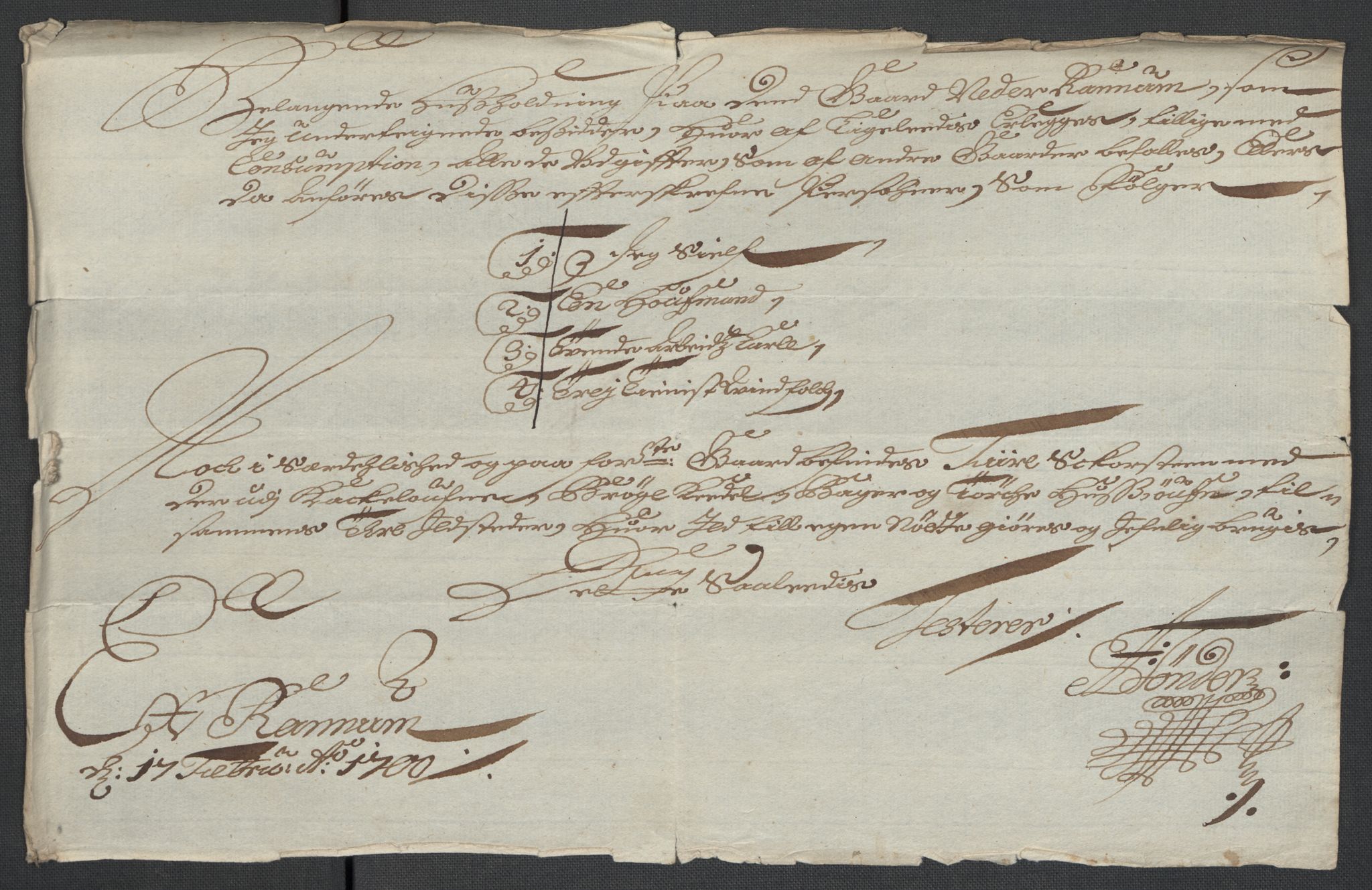 Rentekammeret inntil 1814, Reviderte regnskaper, Fogderegnskap, AV/RA-EA-4092/R61/L4107: Fogderegnskap Strinda og Selbu, 1698-1700, p. 222