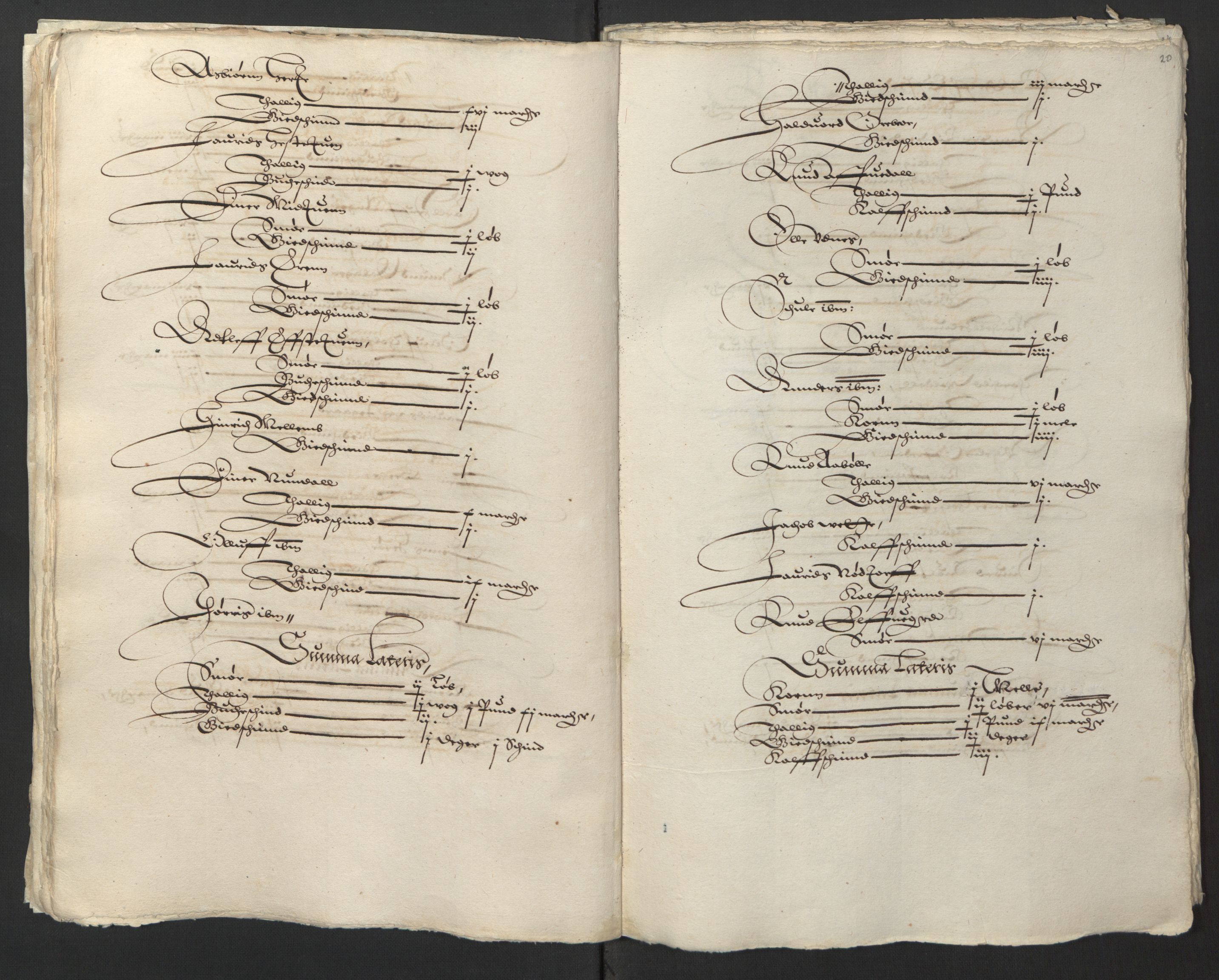 Stattholderembetet 1572-1771, RA/EA-2870/Ek/L0003/0001: Jordebøker til utlikning av garnisonsskatt 1624-1626: / Jordebøker for Bergenhus len, 1624-1625, p. 135